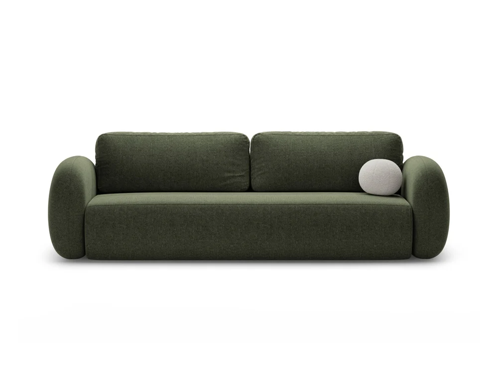 Sofa z funkcją spania 3-osobowa TONALE zielony - Image 3