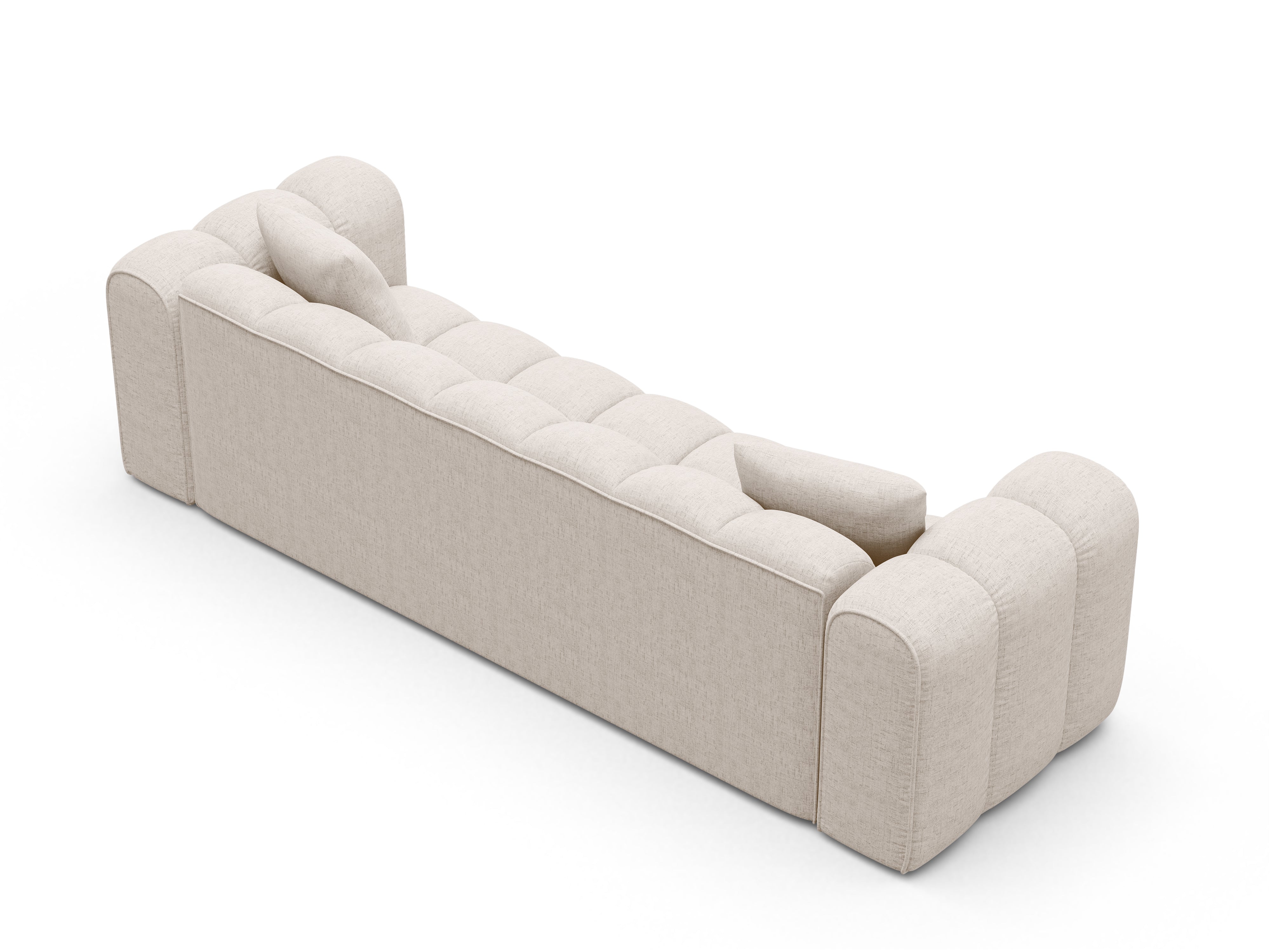Sofa z funkcją spania ASTRO beżowy szenil - Image 5