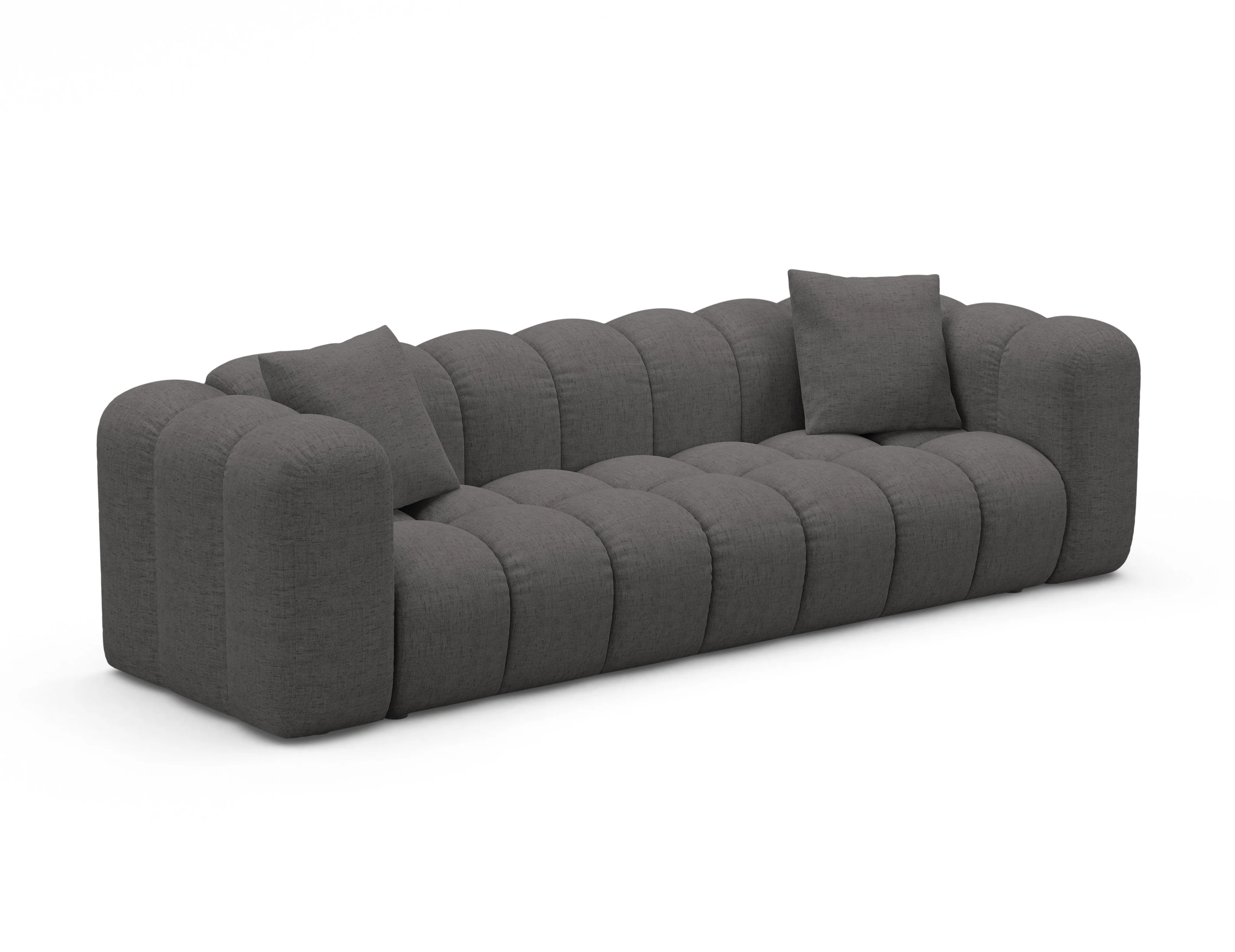 Sofa z funkcją spania ASTRO szary szenil