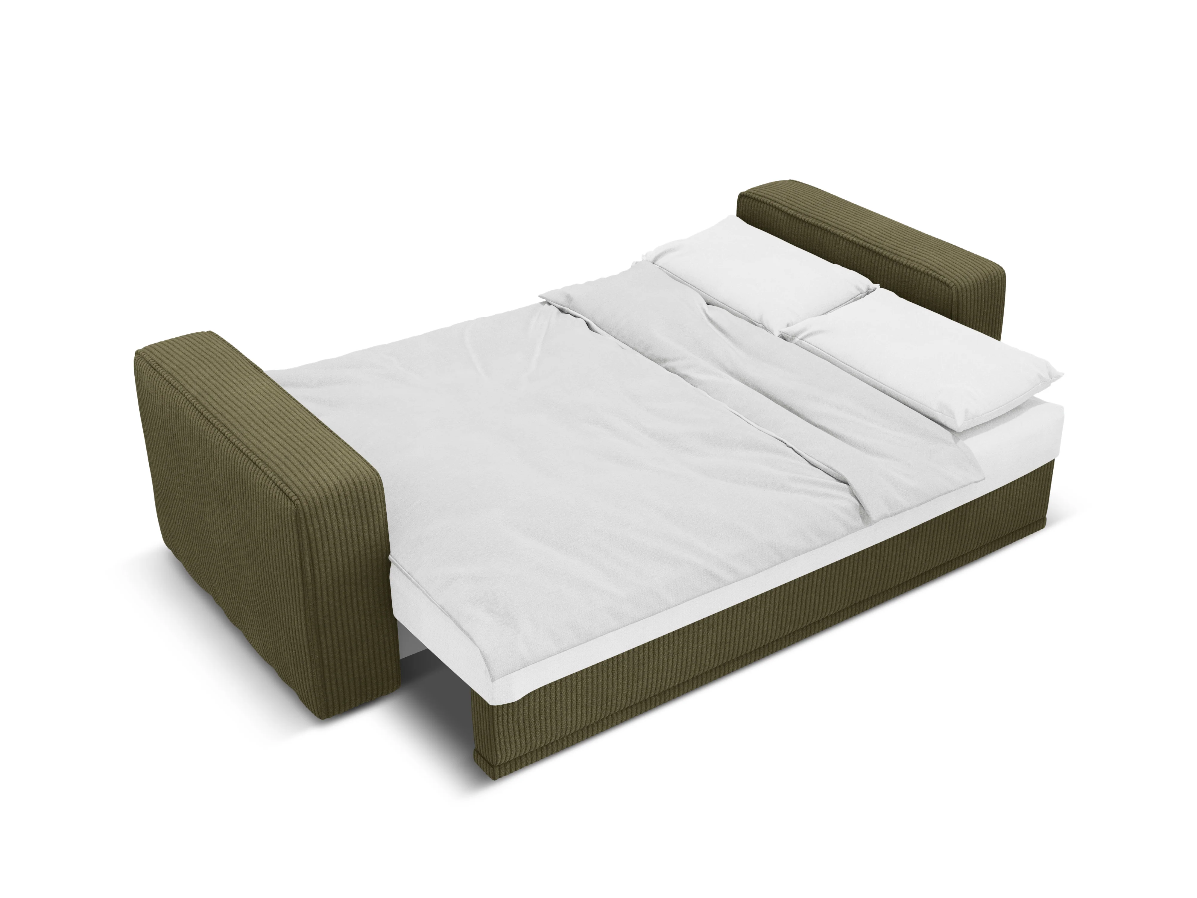 Sofa z funkcją spania RIBES zielony sztruks - Image 5