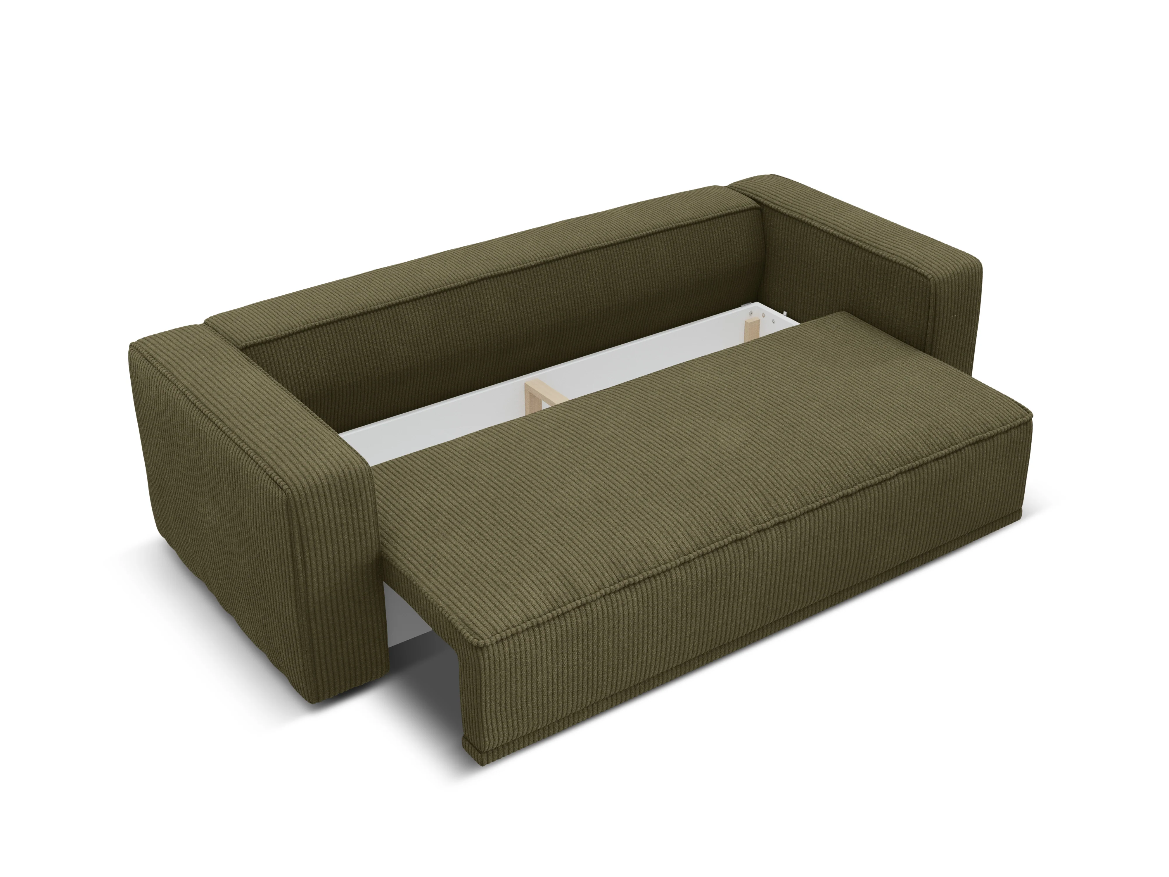 Sofa z funkcją spania RIBES zielony sztruks - Image 6