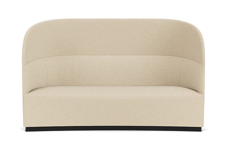 Sofa z wysokim oparciem TEAROOM jasnobeżowy