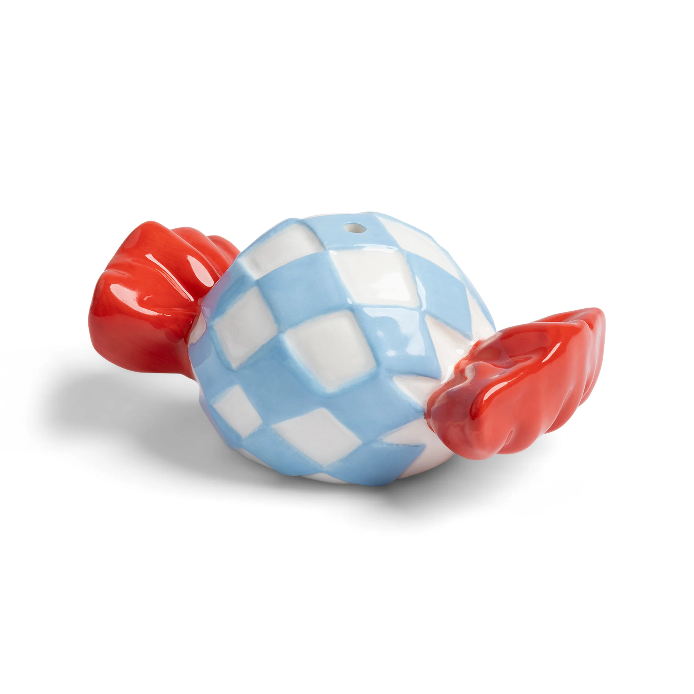 Solniczka i pieprzniczka CANDY CHECK kolorowa porcelana - Image 3