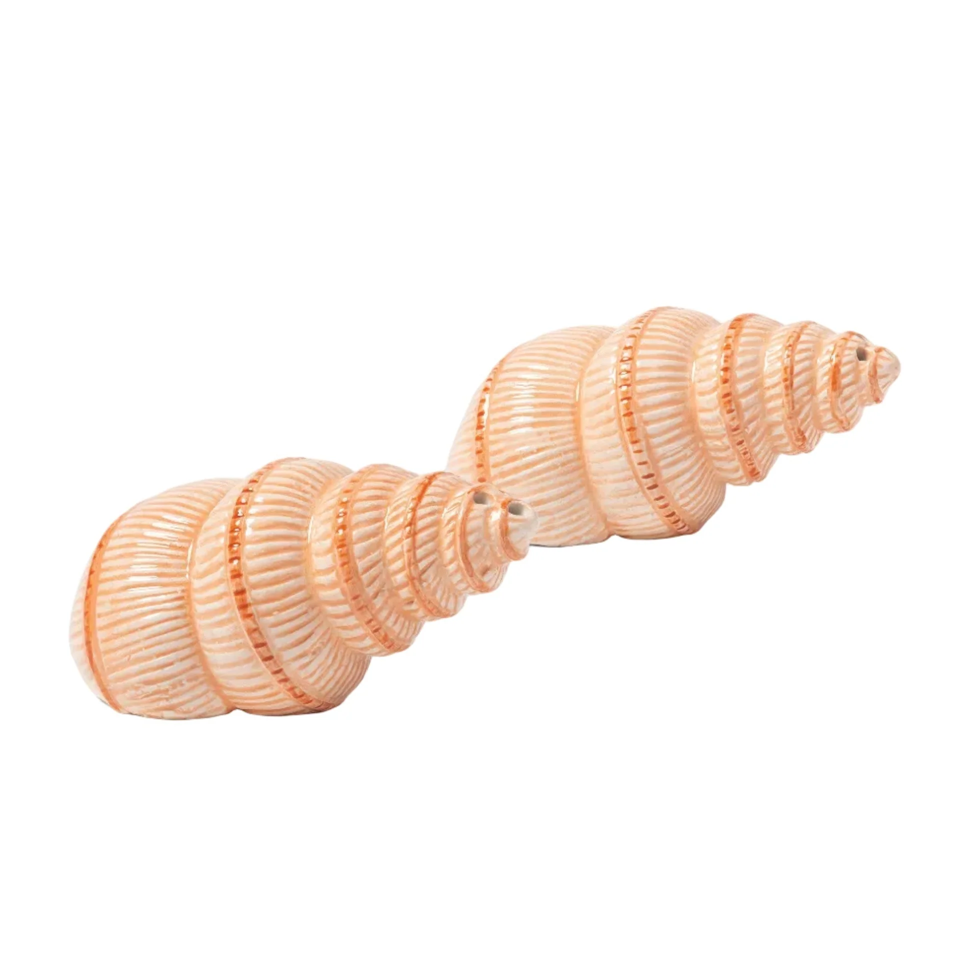 Solniczka i pieprzniczka SHELL pomarańczowy