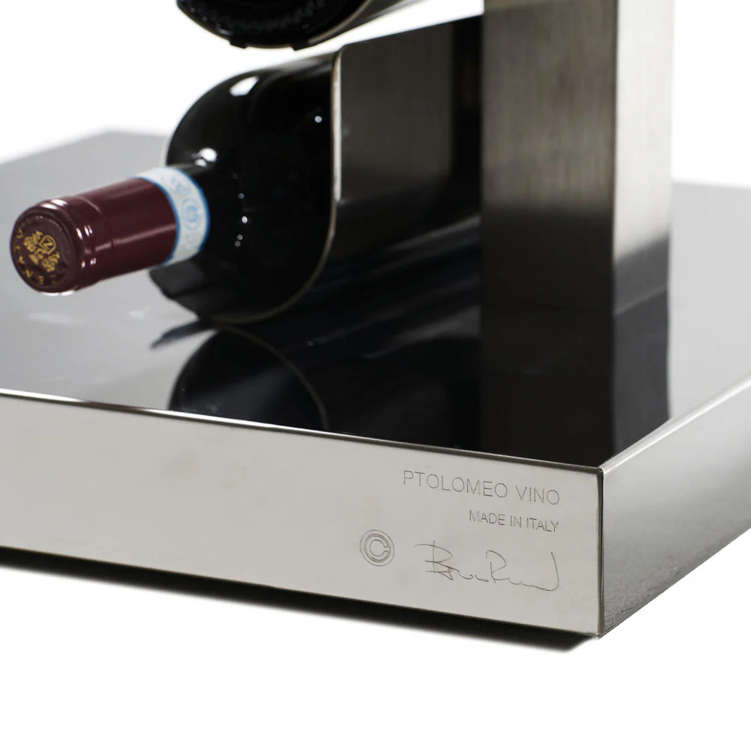 Stojak na wino PTOLOMEO VINO stalowy - Image 6