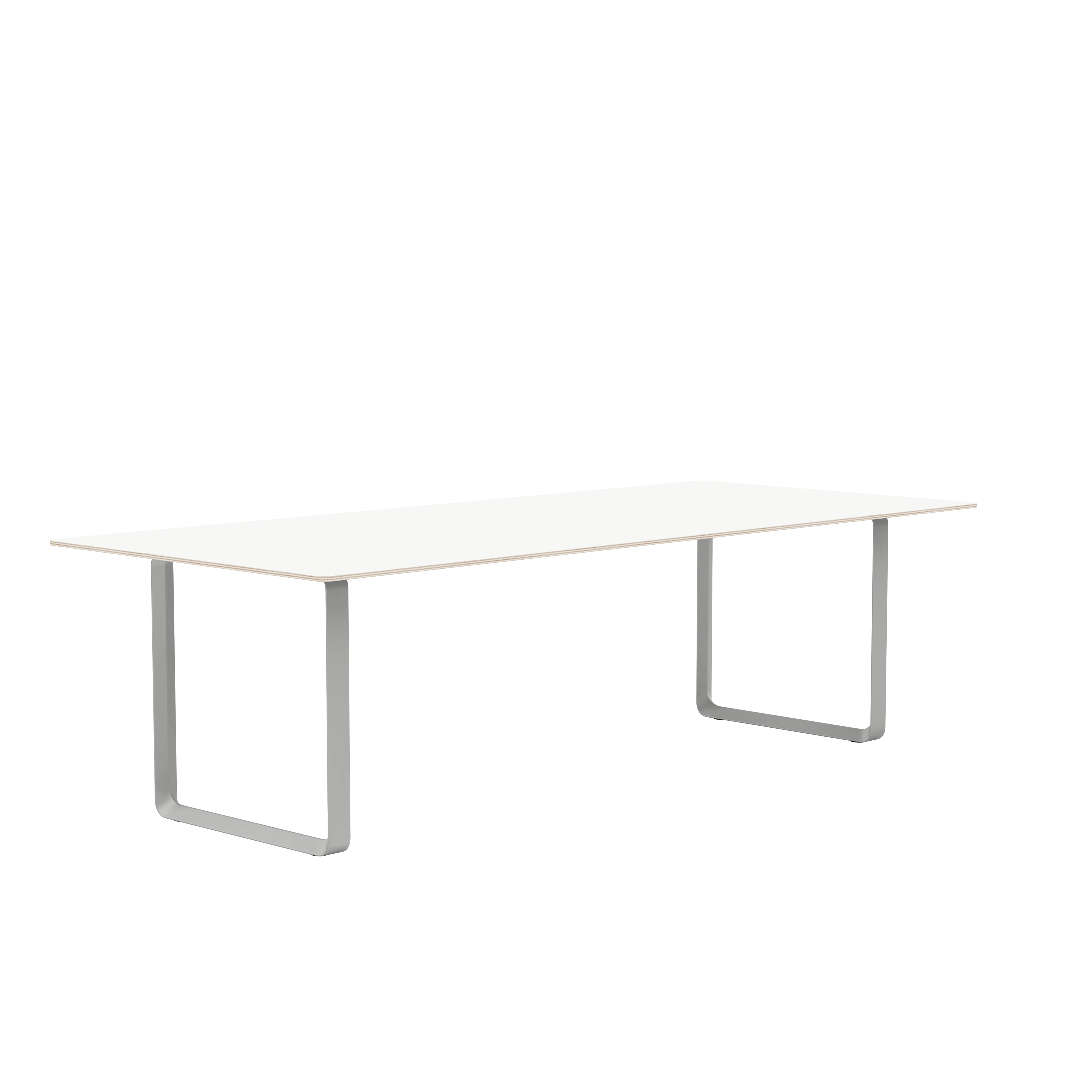 Stół 70/70 biały z szarą podstawą - Image 4