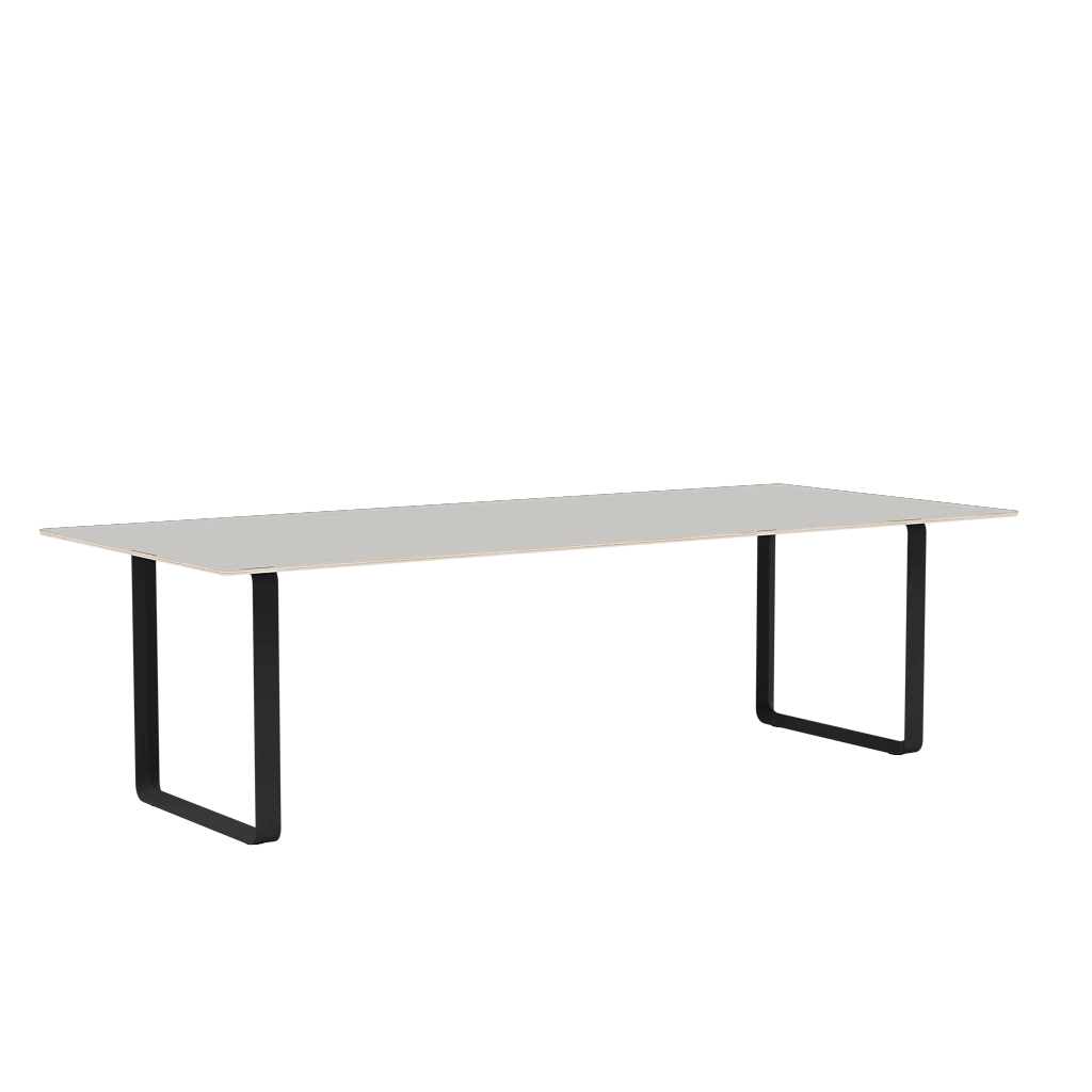 Stół 70/70 szary z czarną podstawą - Image 4