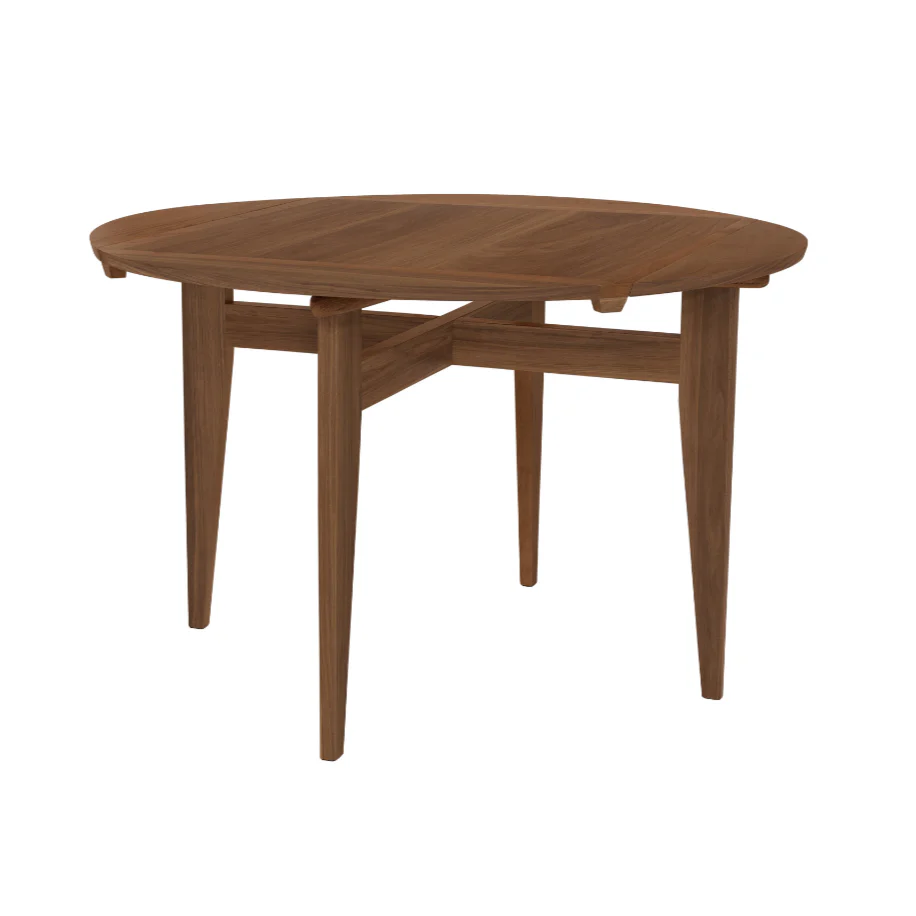 Stół rozkładany B-TABLE drewno orzechowe