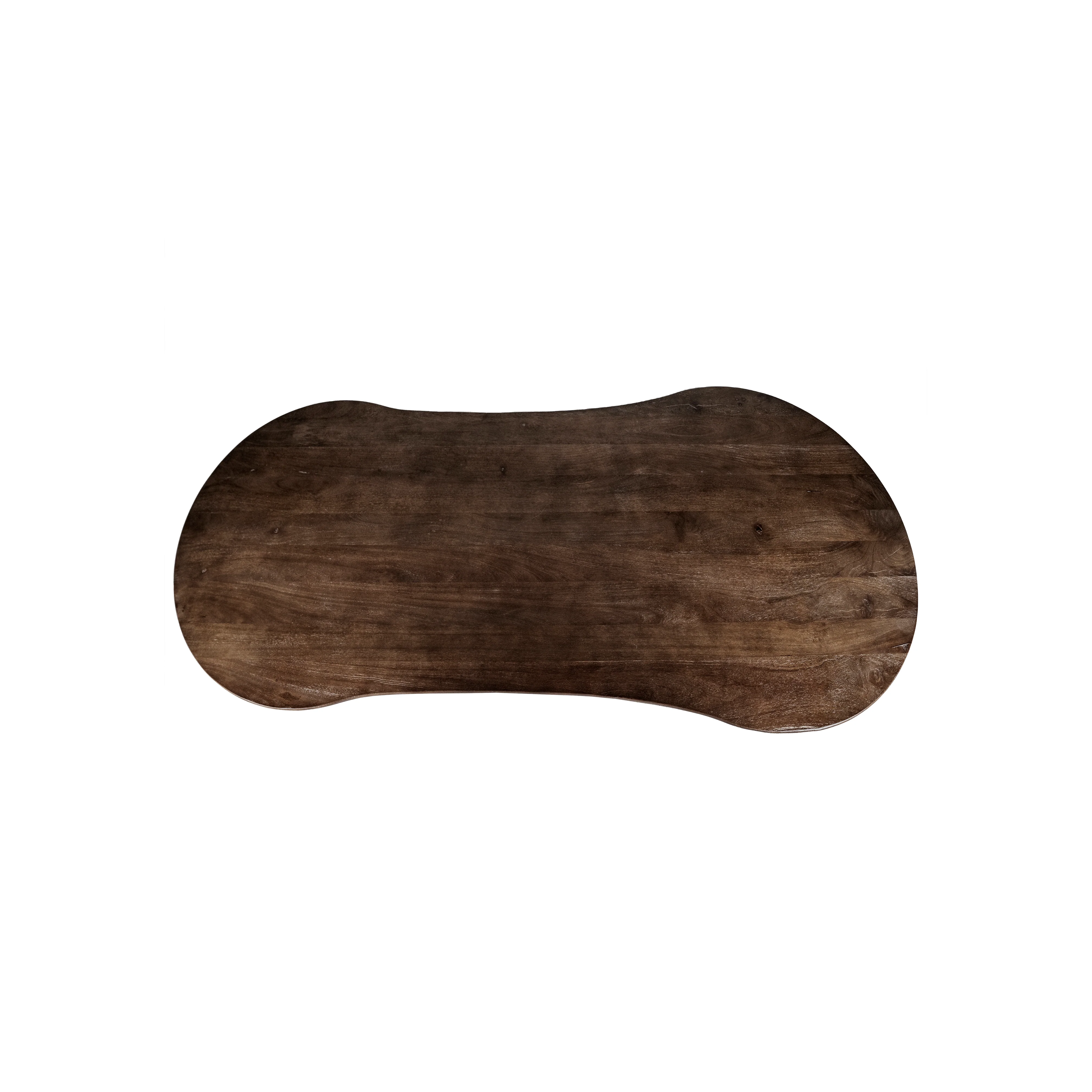 Stół owalny JORDY ciemnobrązowe drewno mango - Image 7