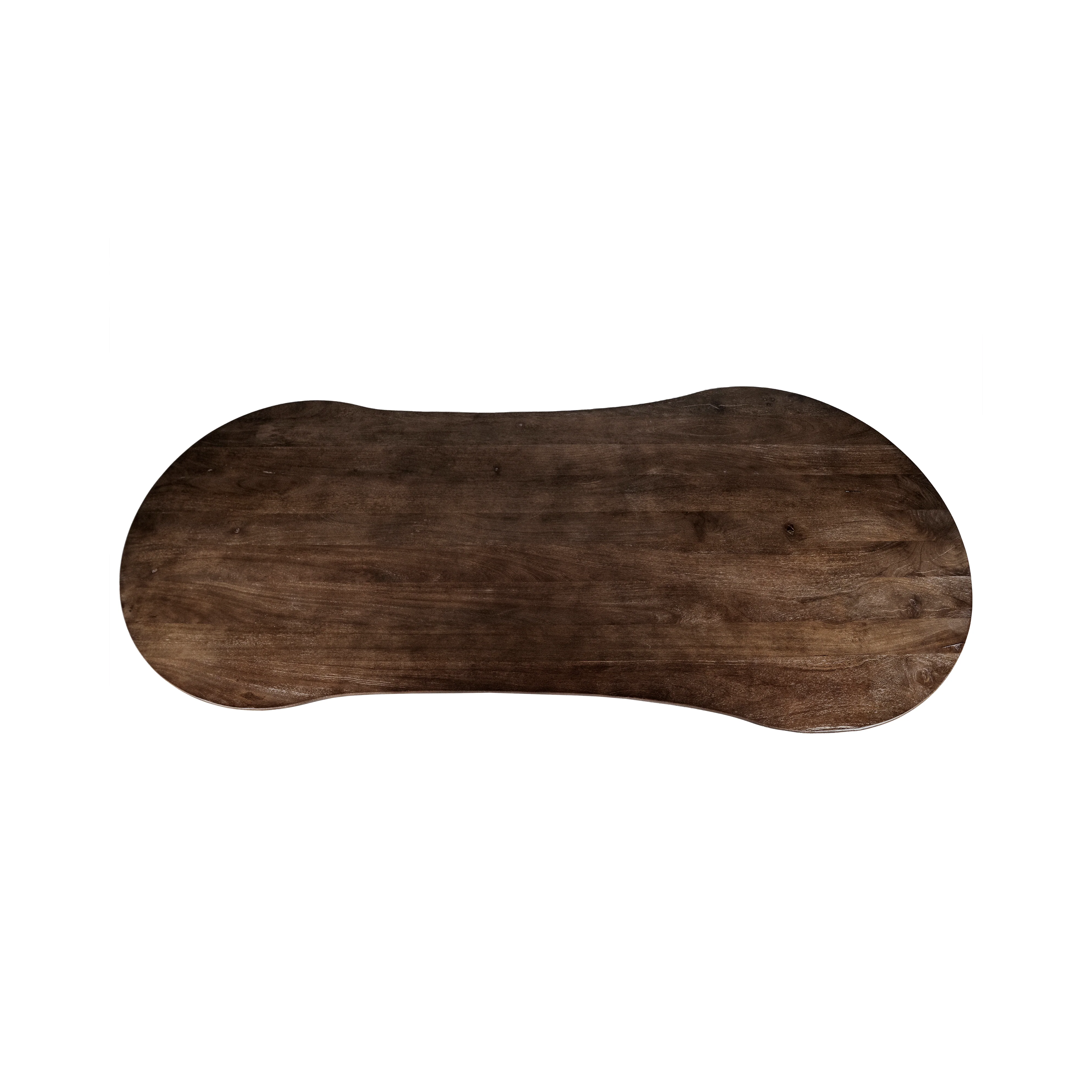 Stół owalny JORDY ciemnobrązowe drewno mango - Image 8