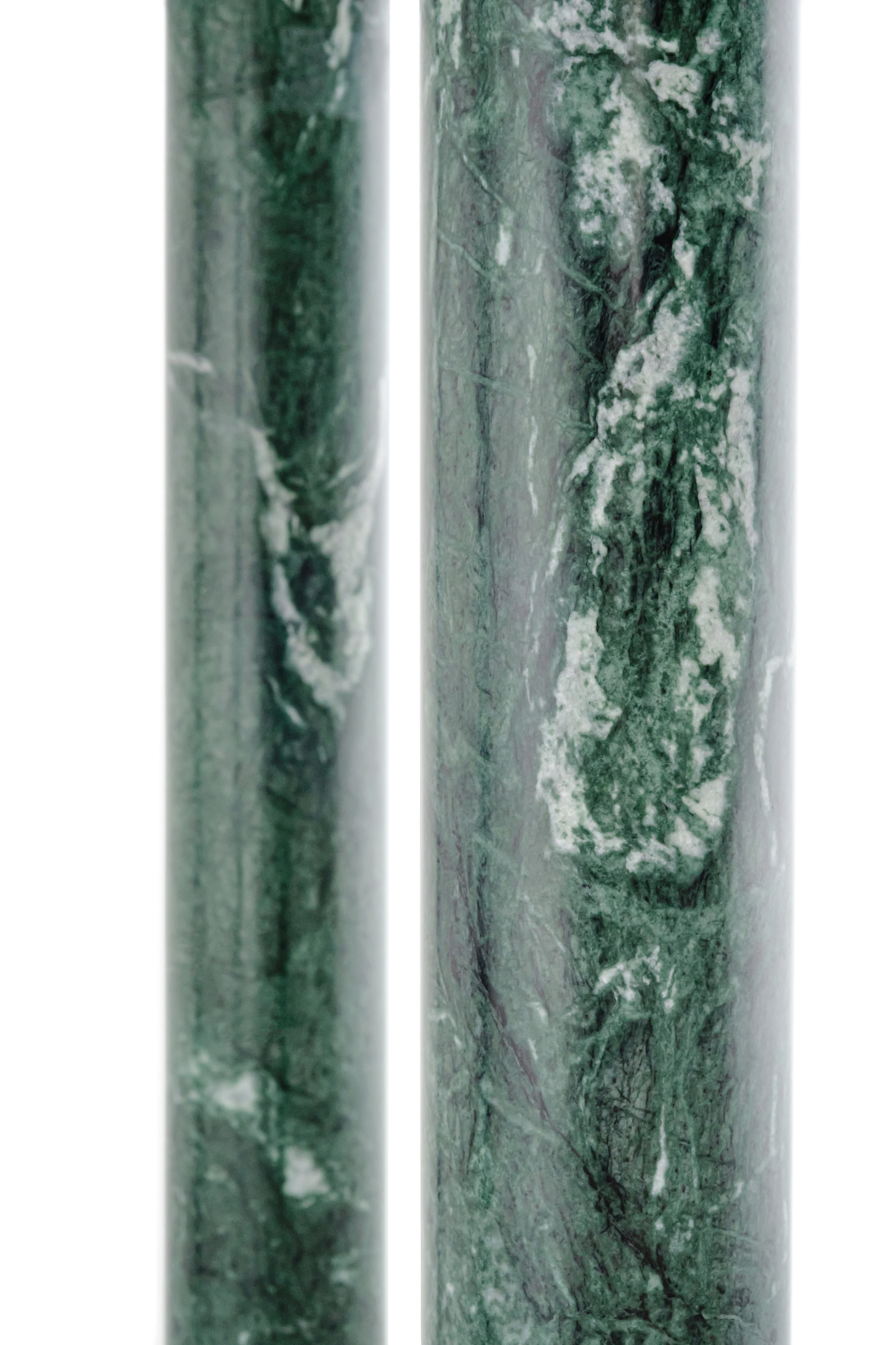 Stół okrągły PAUL - LIMITED EDITION zielony marmur - Image 10