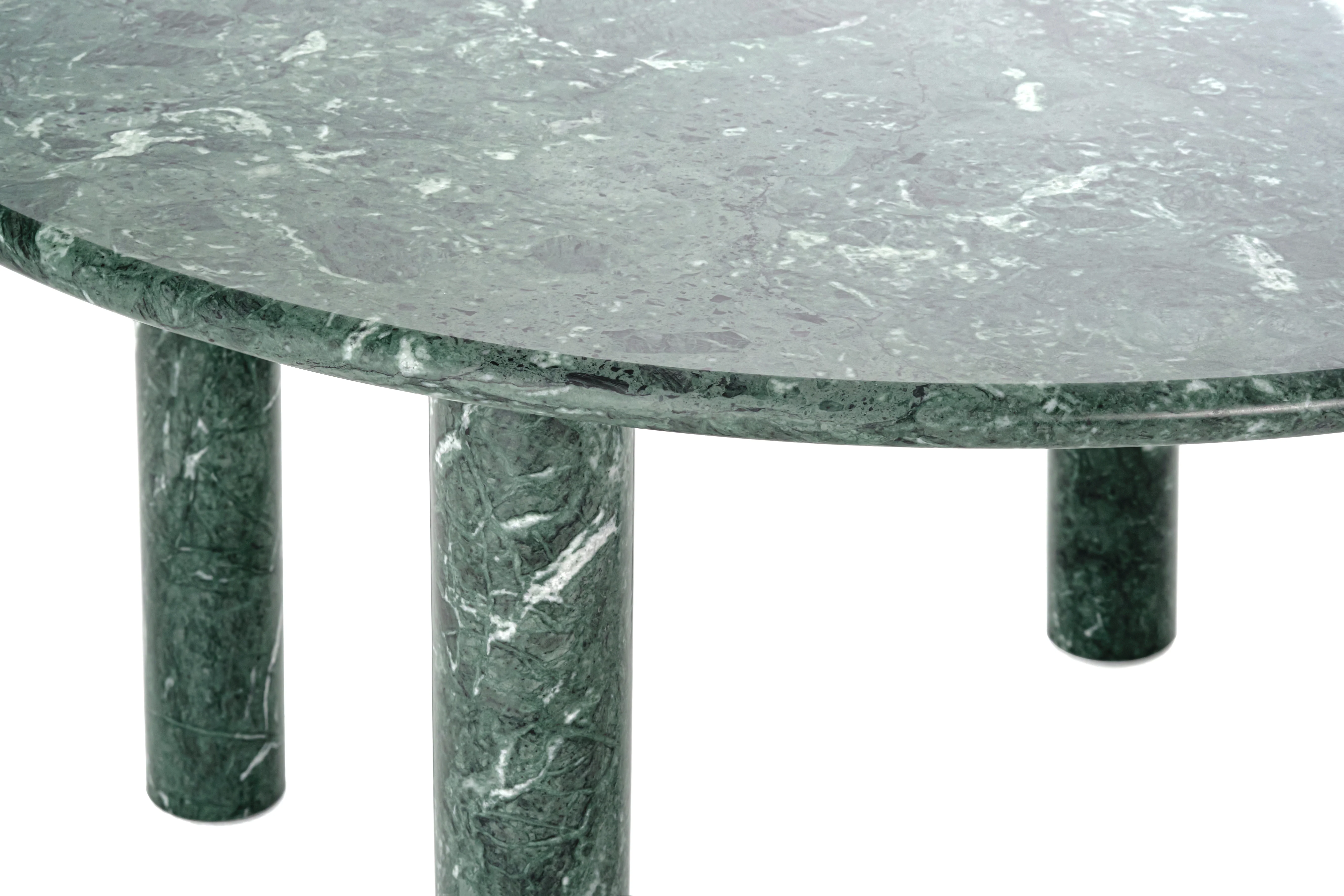 Stół okrągły PAUL - LIMITED EDITION zielony marmur - Image 14