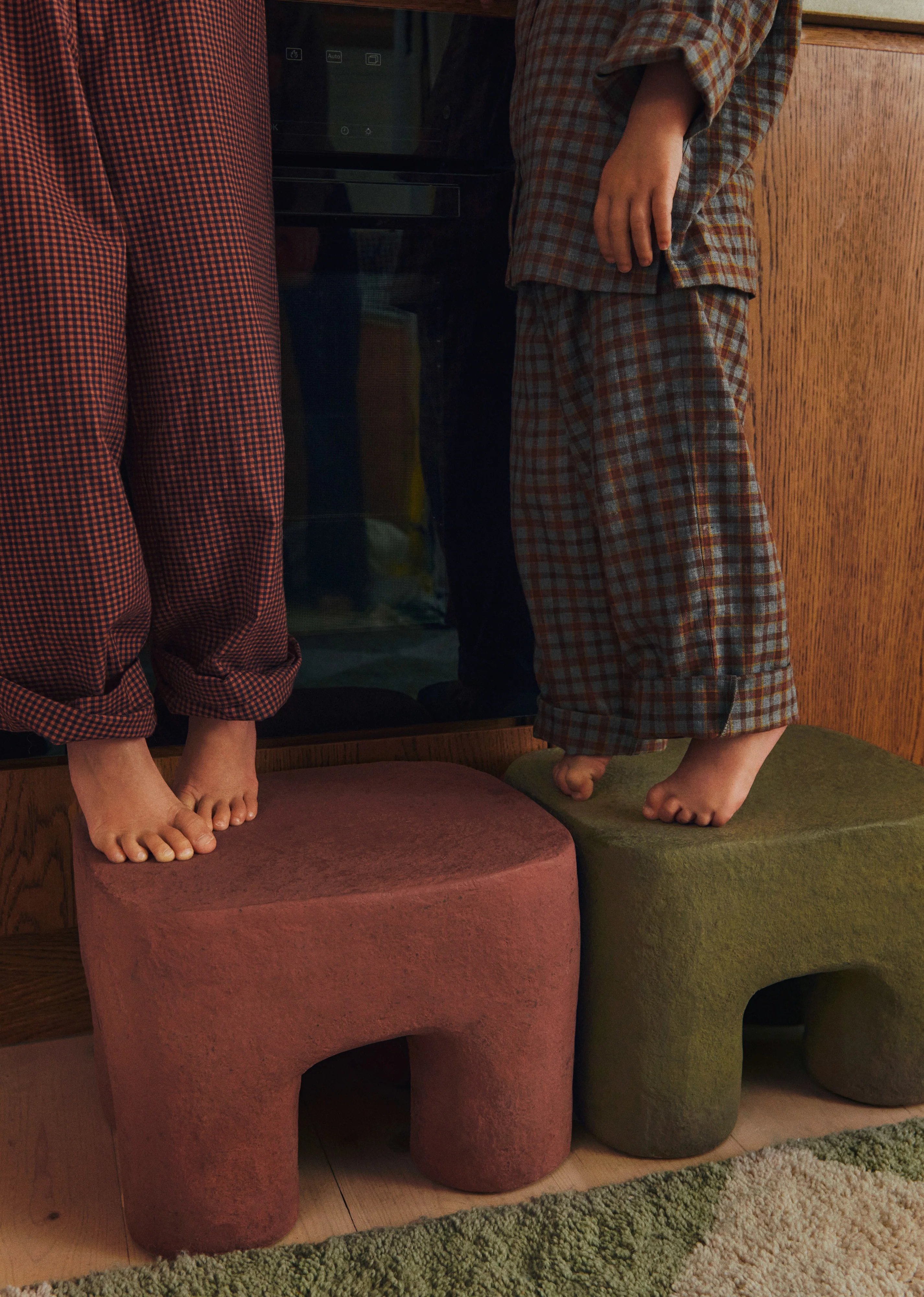 Stołek PODO khaki - Image 6