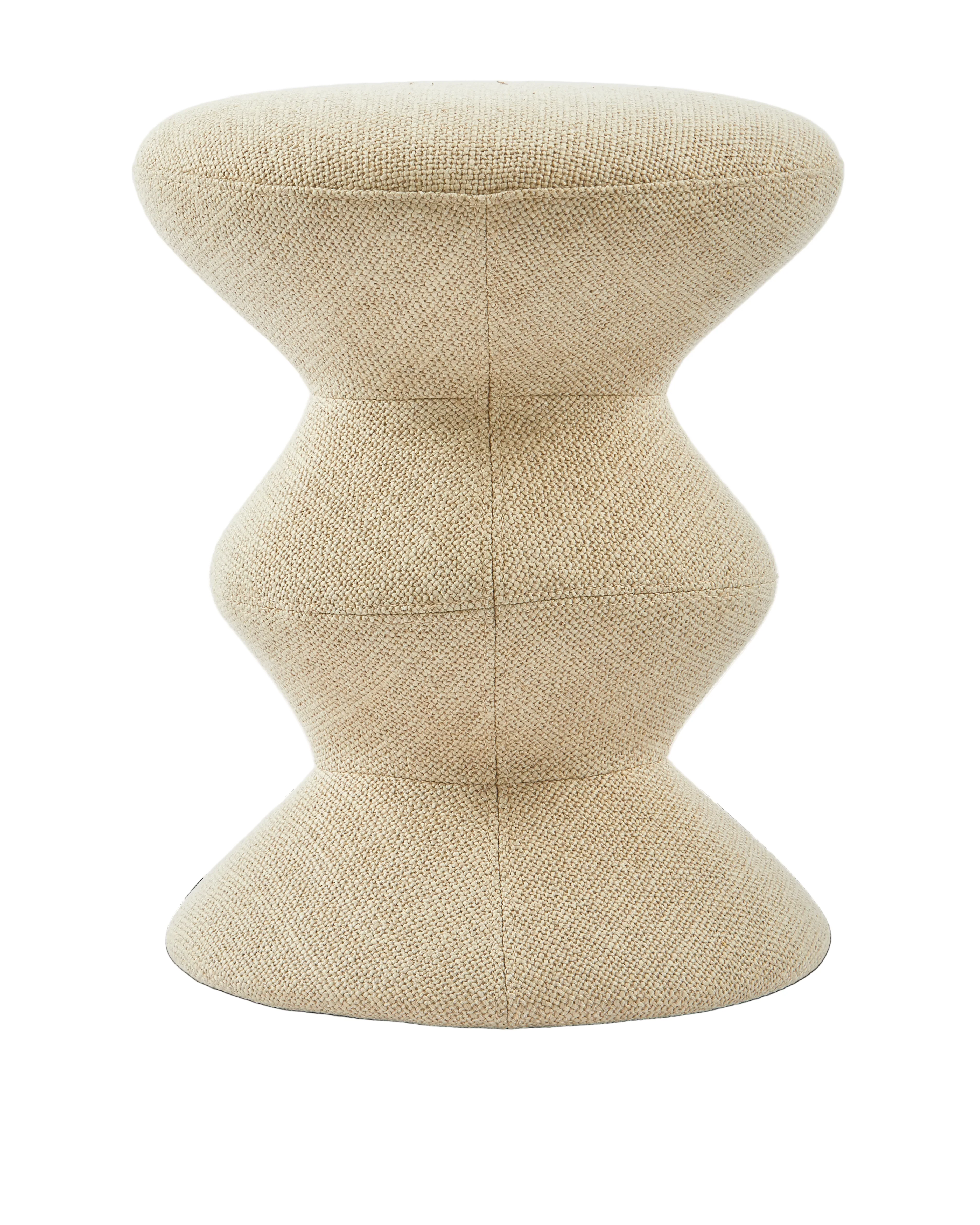 Stołek SOFT ZIG ZAG beżowy - Image 5