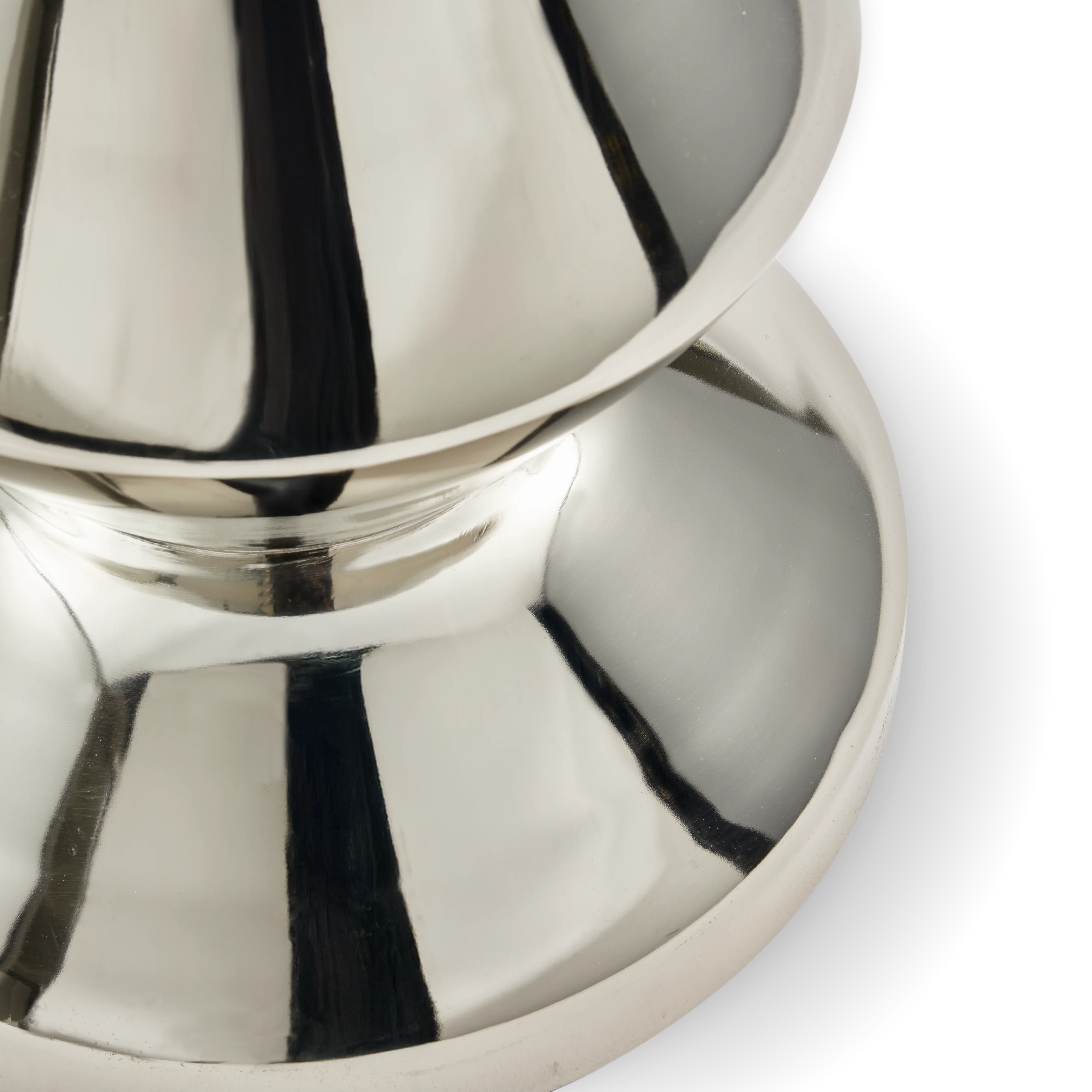 Stołek ZIG ZAG METAL srebrny - Image 4