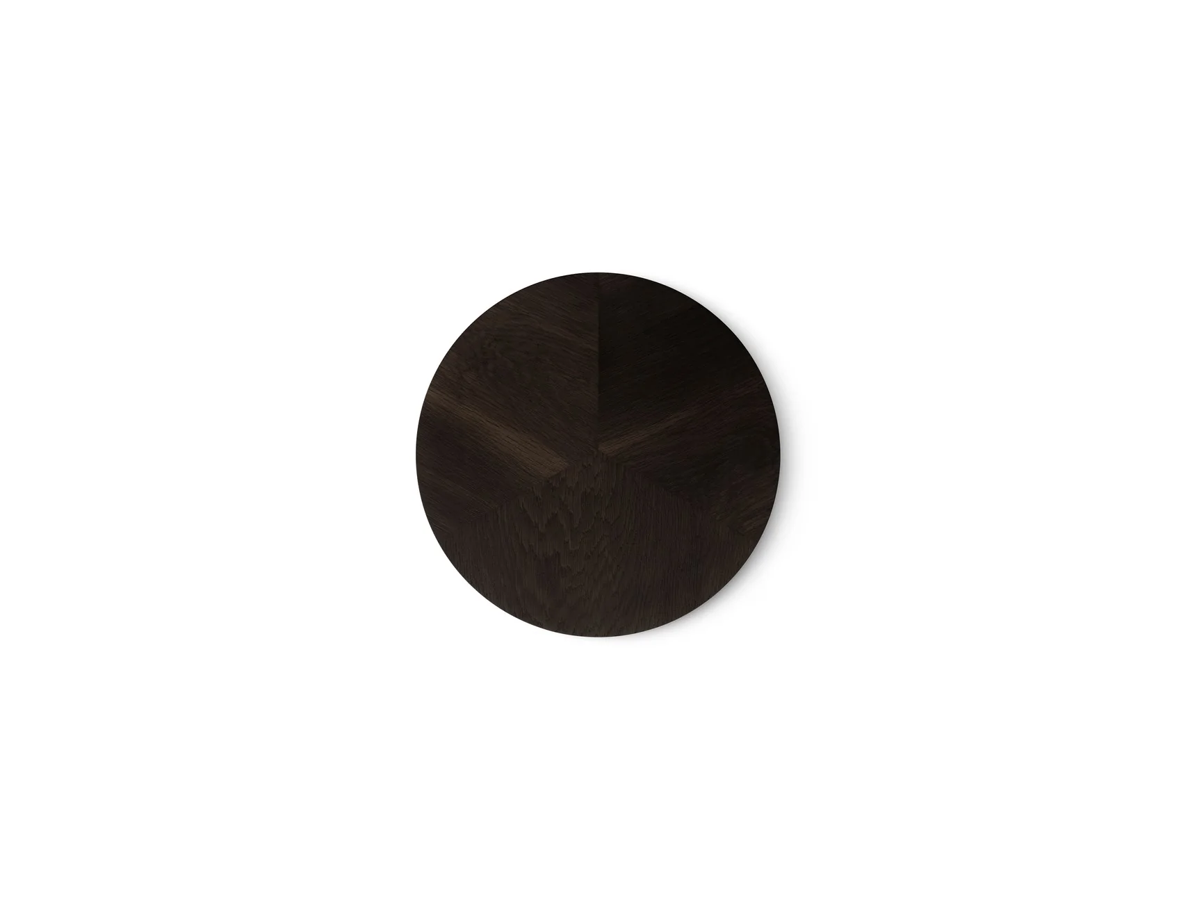 Stolik boczny 421 ciemny fornir dębowy z ciemną aluminiową podstawą - Image 7