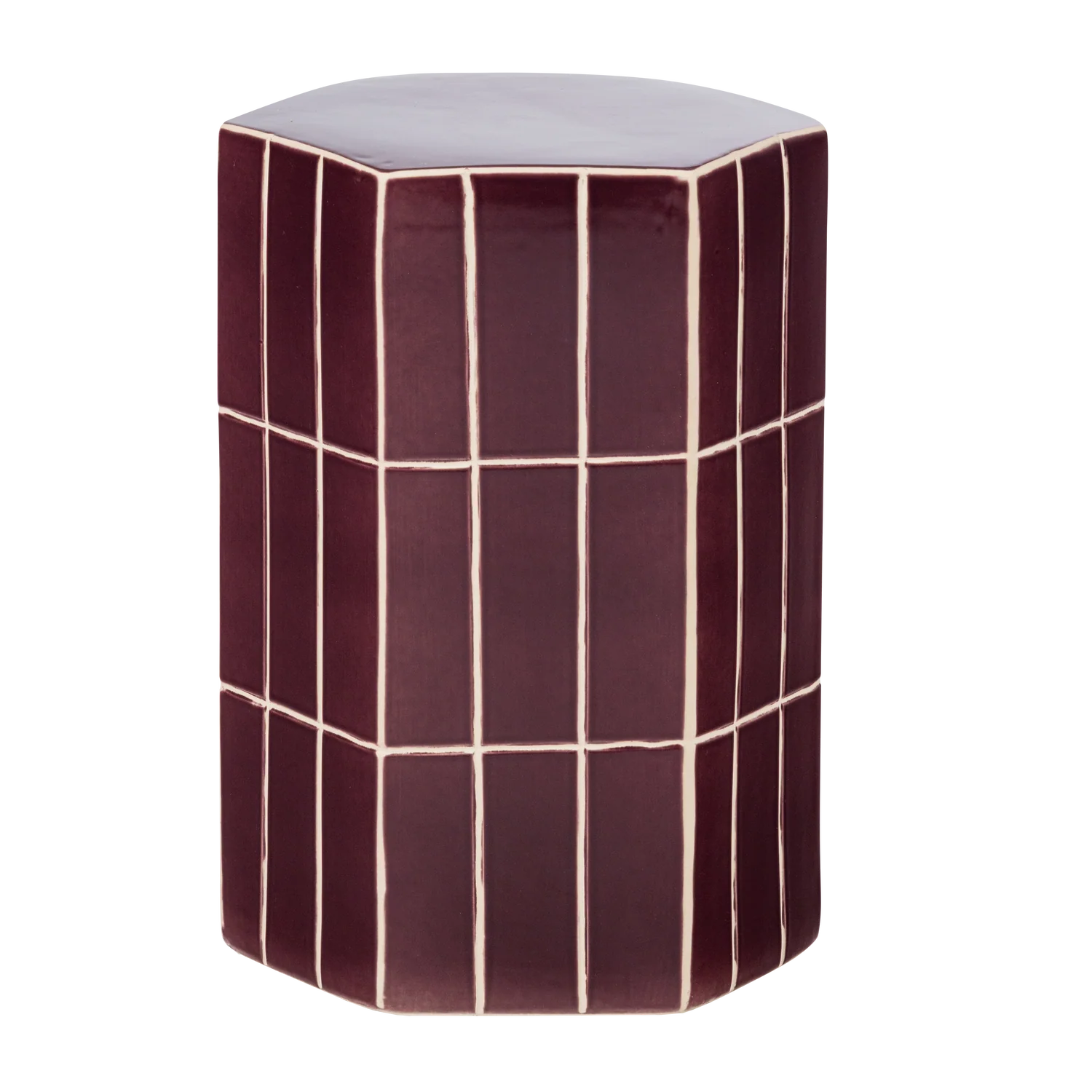 Stolik boczny PLU śliwkowy - Image 4