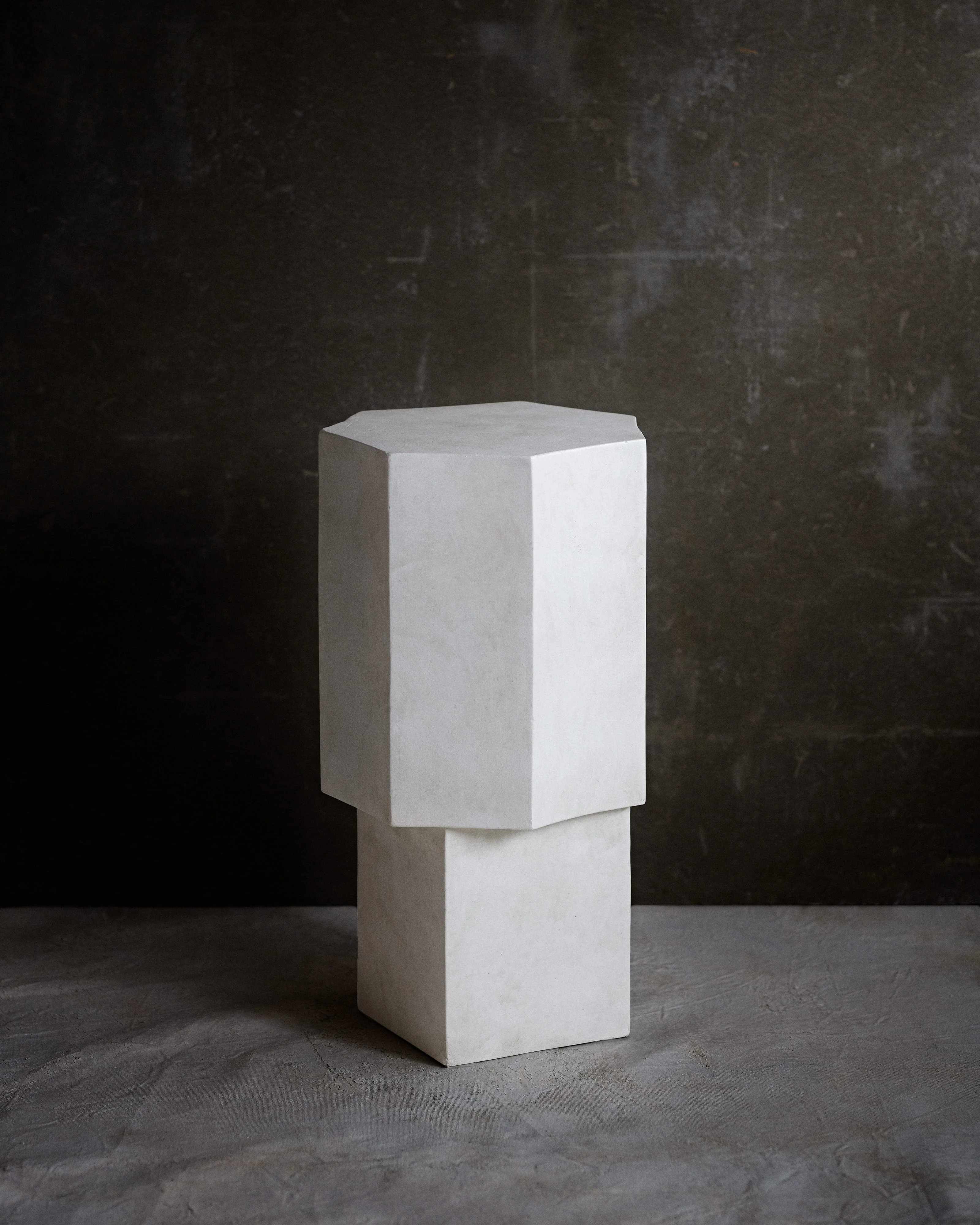 Stolik boczny QUARTZ beżowy beton - Image 3