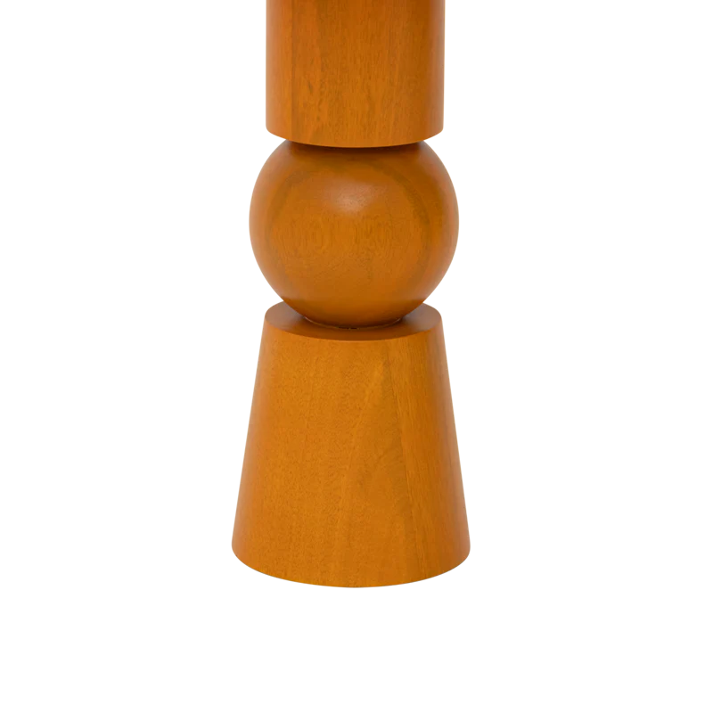 Stolik boczny TEKO pomarańczowe drewno mango - Image 5