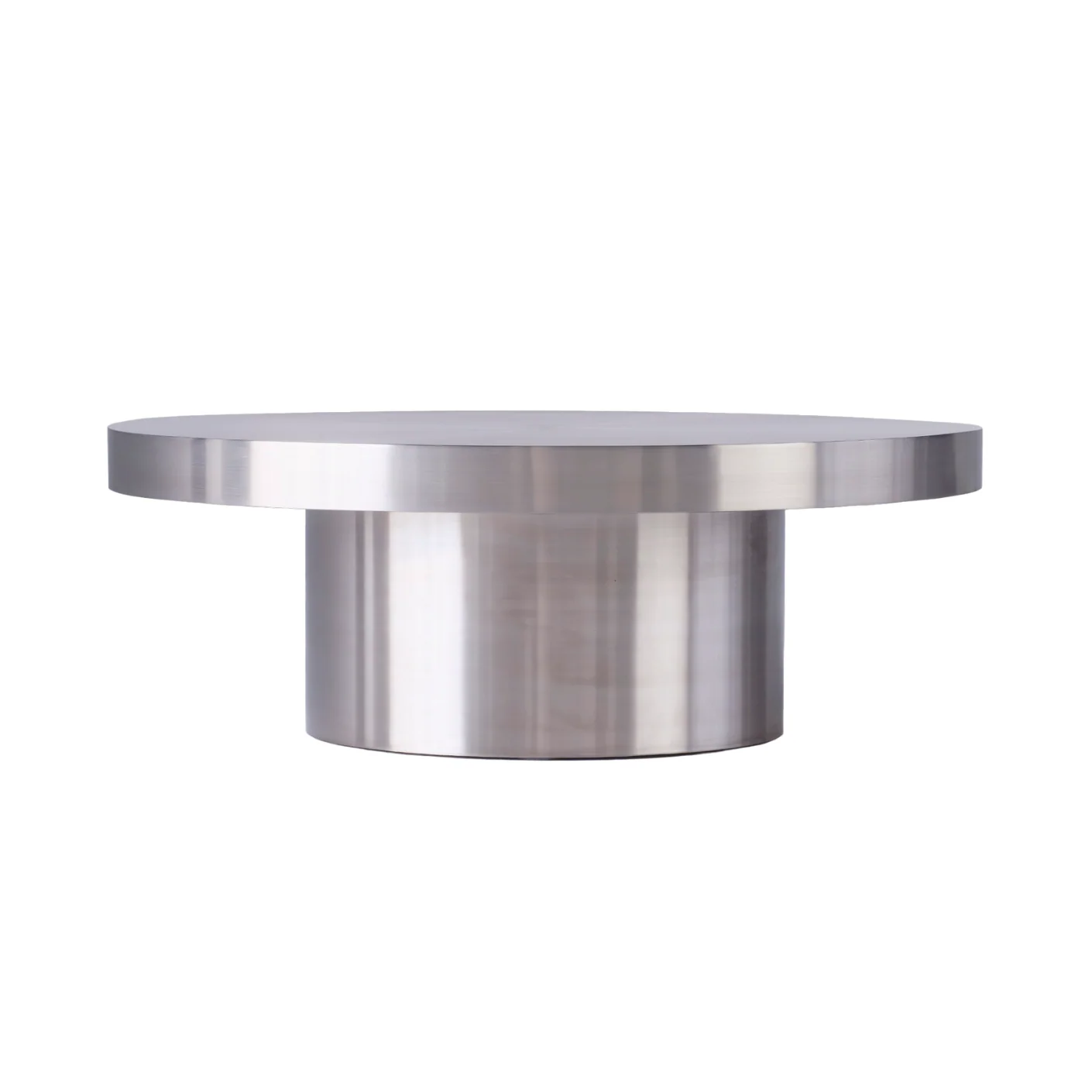 Stolik kawowy CUFFLINK stal polerowana