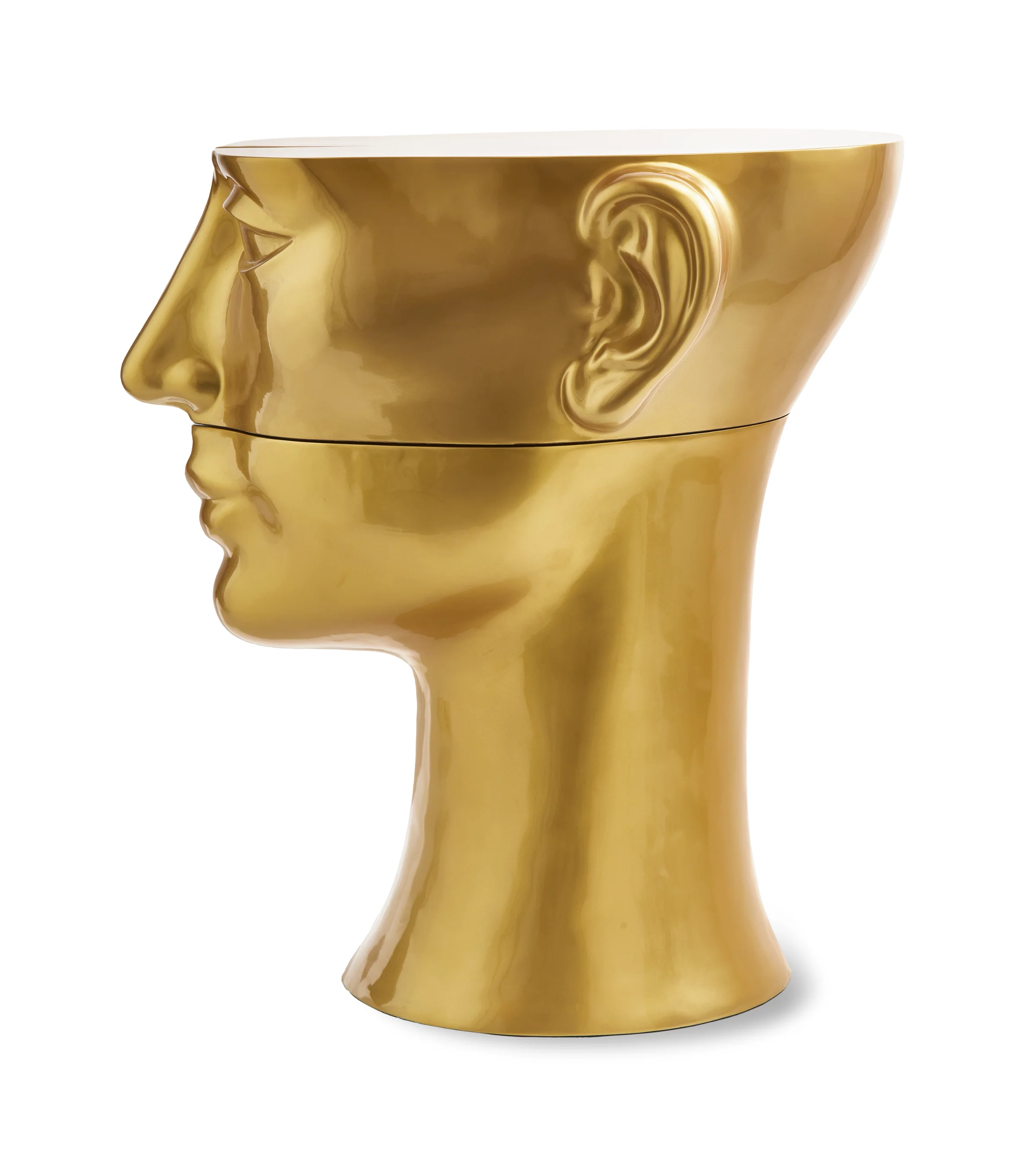 Stolik kawowy modułowy HEAD złoty - Image 8