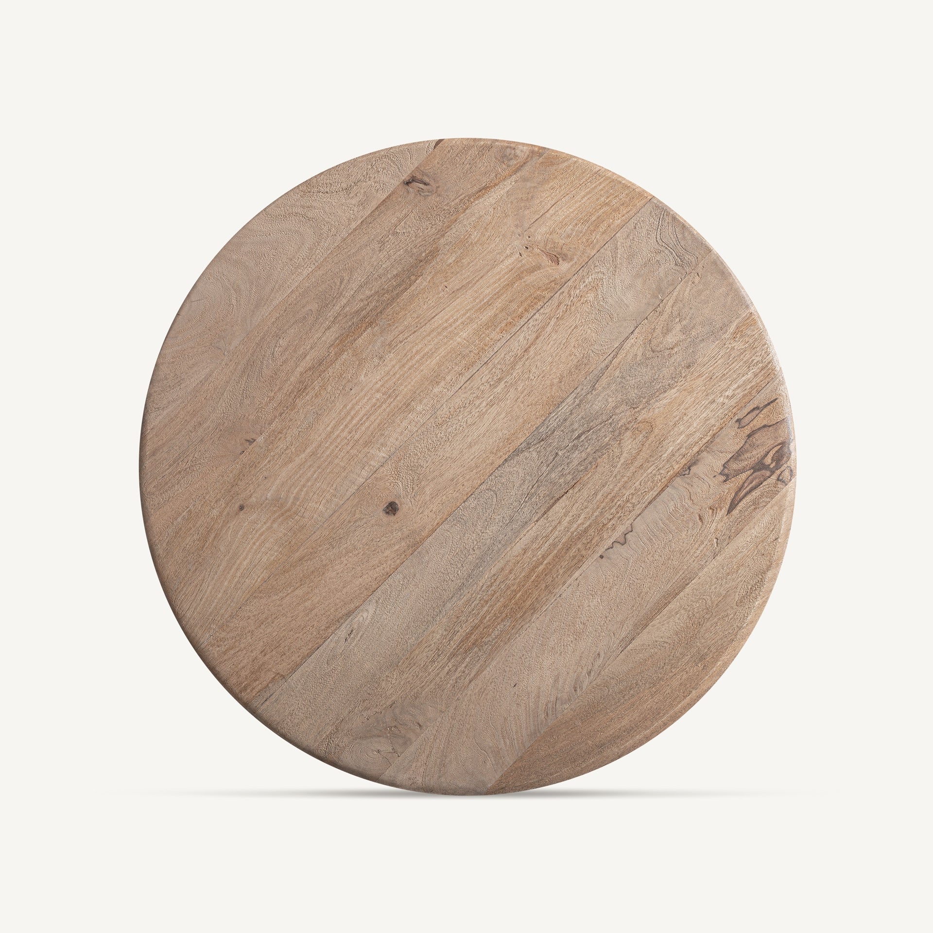 Stolik kawowy okrągły JACQUARD drewno mango - Image 6