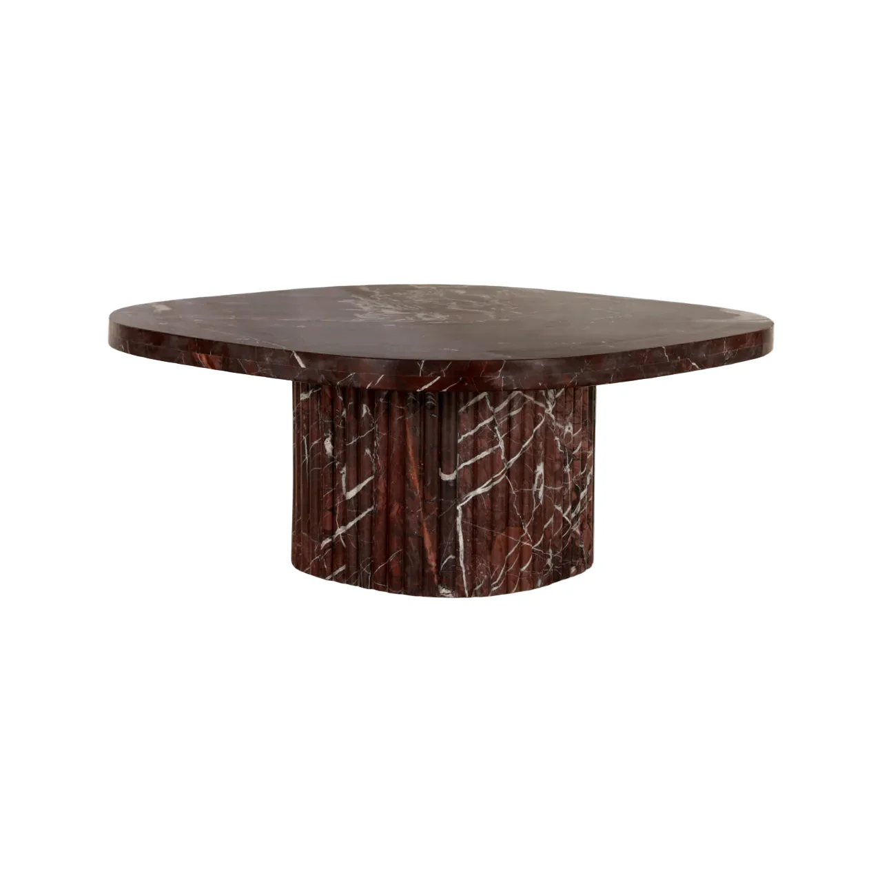 Stolik kawowy ORCHID brązowy marmur