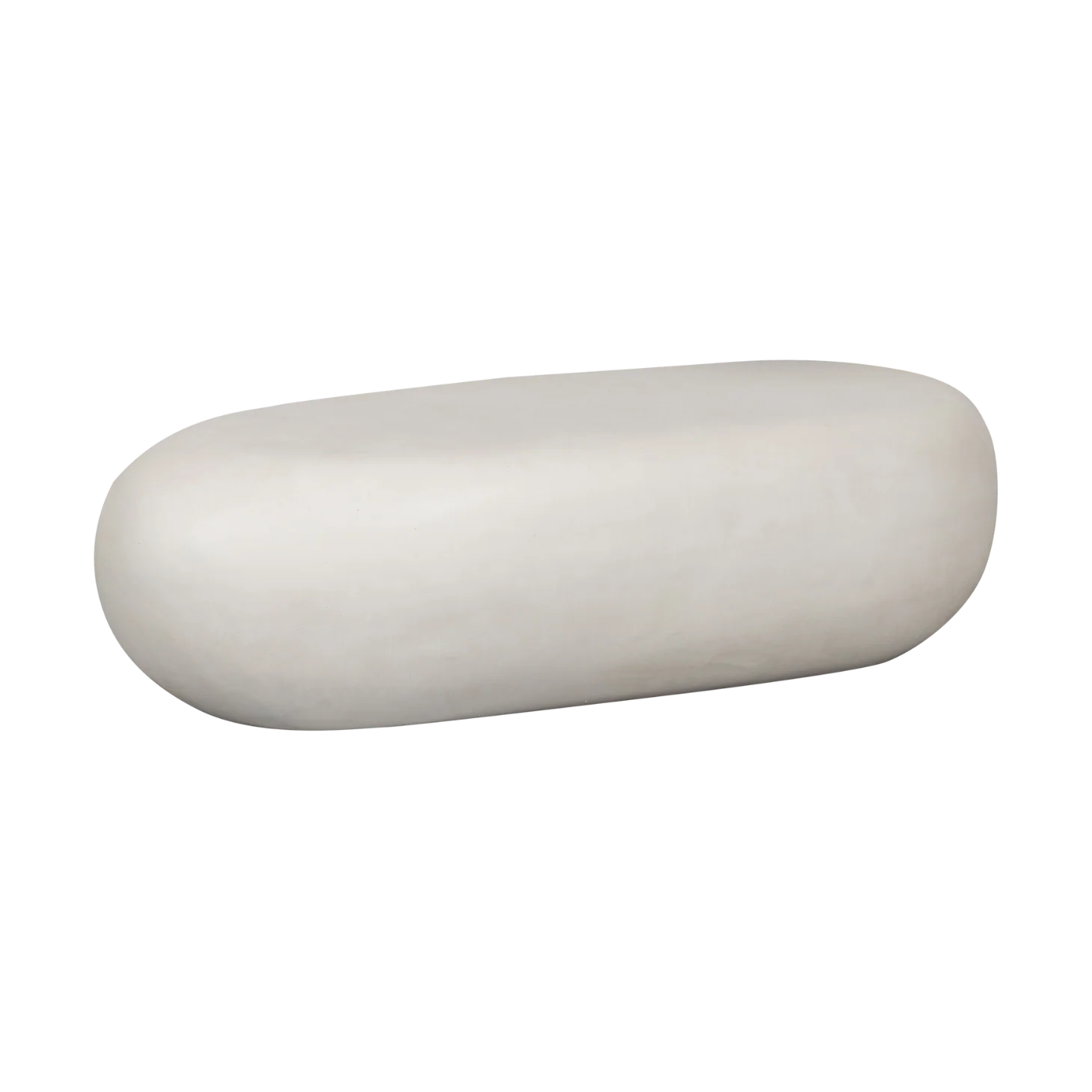 Stolik kawowy zewnętrzny PEBBLE biały