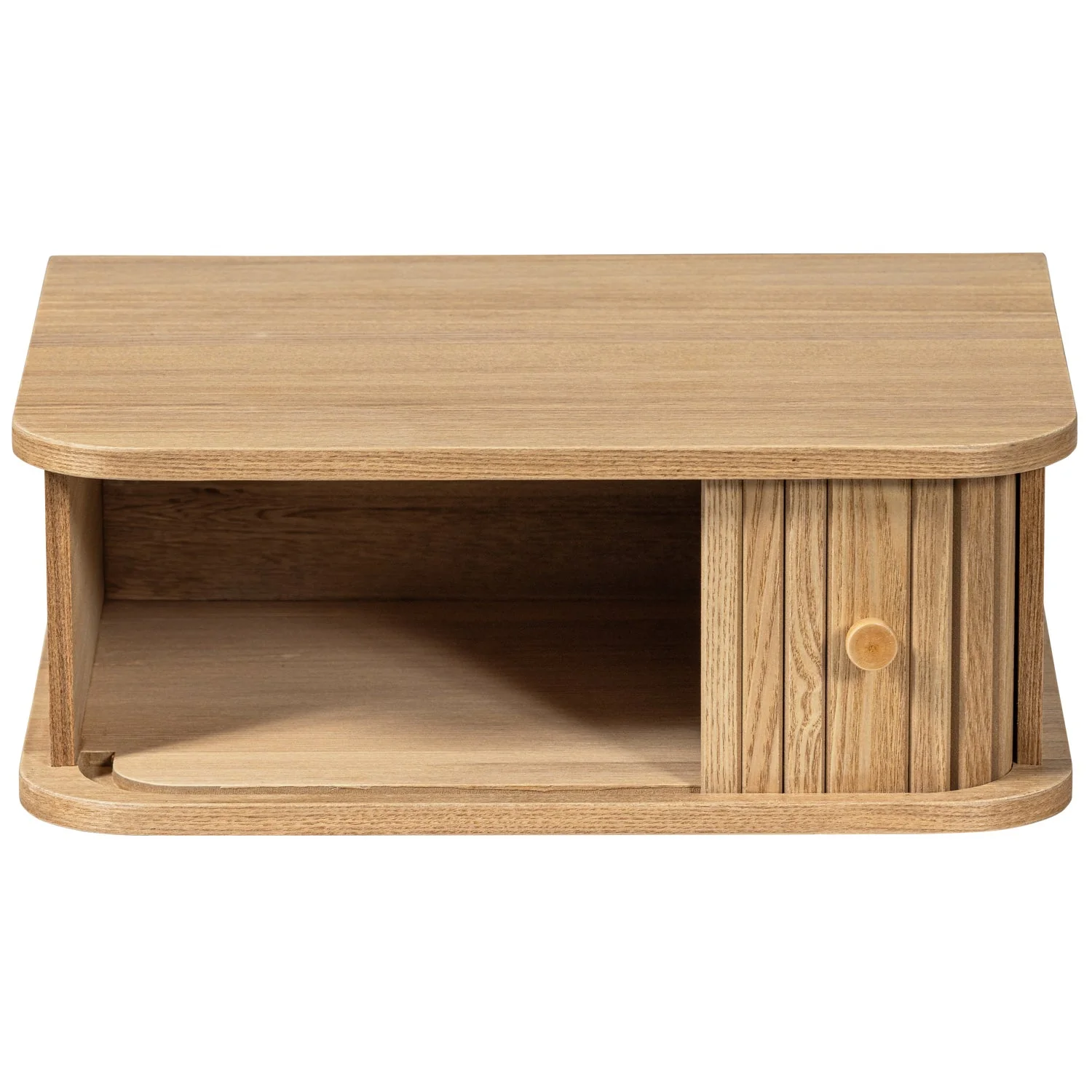 Stolik nocny wiszący JENA drewno topolowe - Image 7