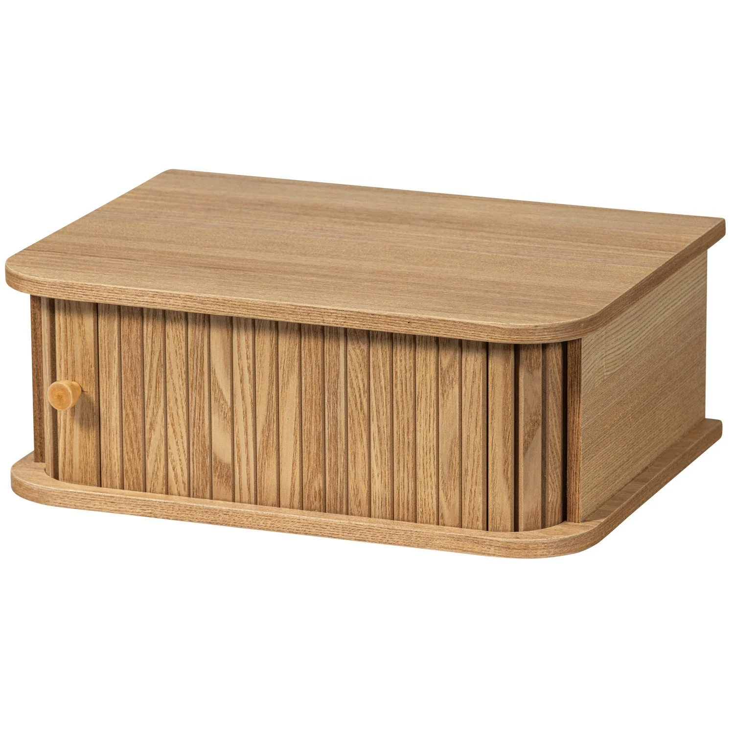 Stolik nocny wiszący JENA drewno topolowe - Image 8