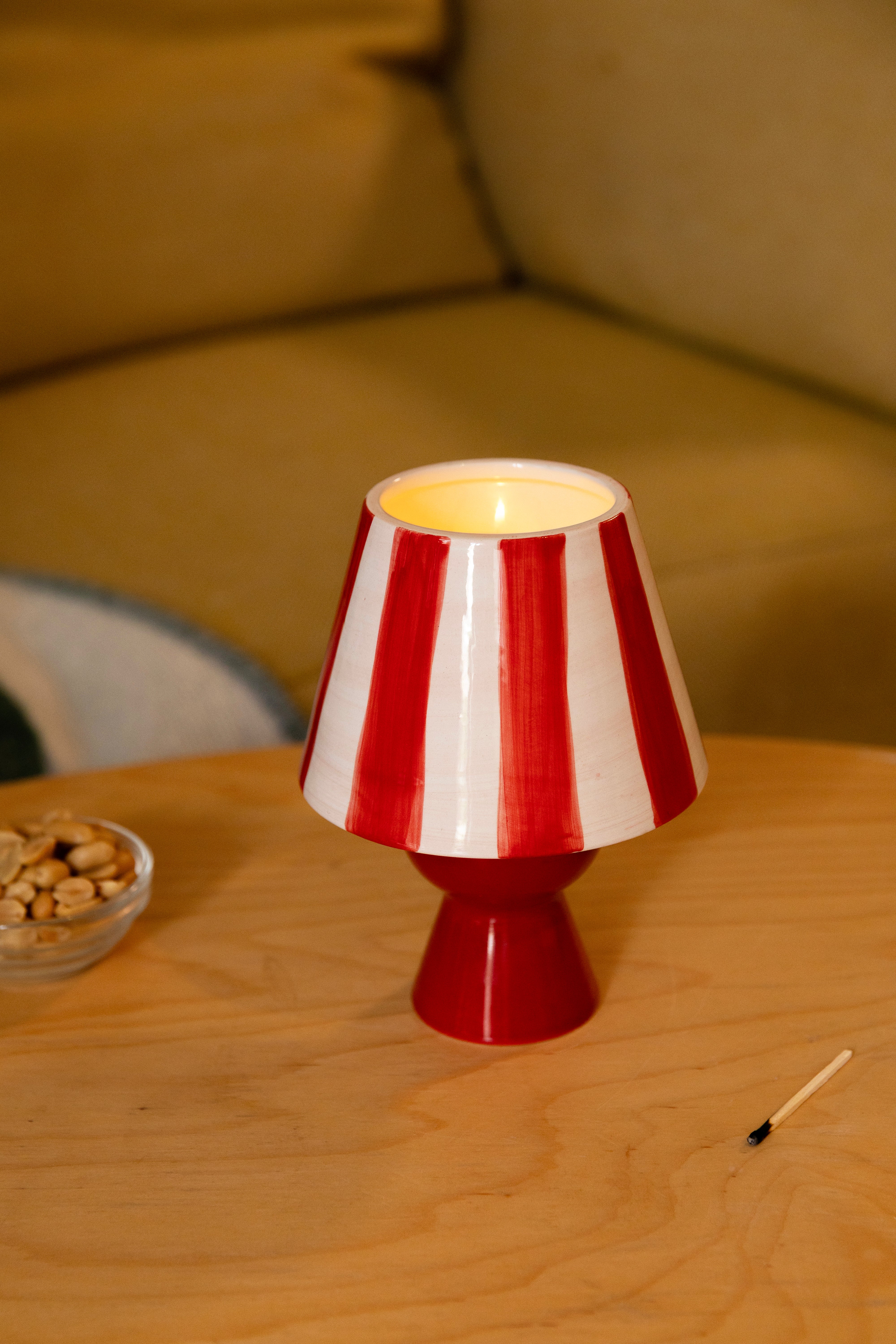 Świecznik na tealight CANTINE czerwony z białym - Image 5