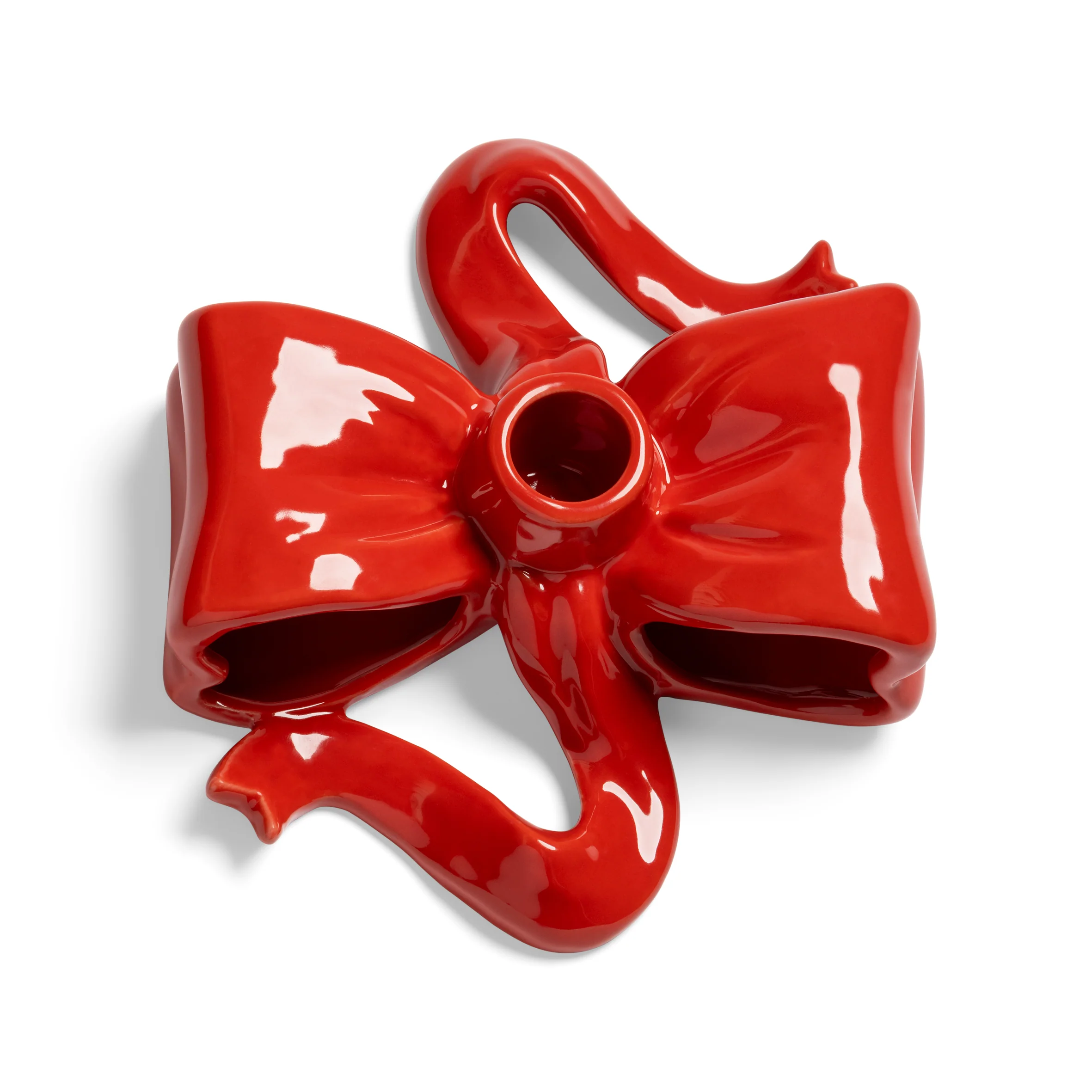 Świecznik RIBBON czerwony - Image 5