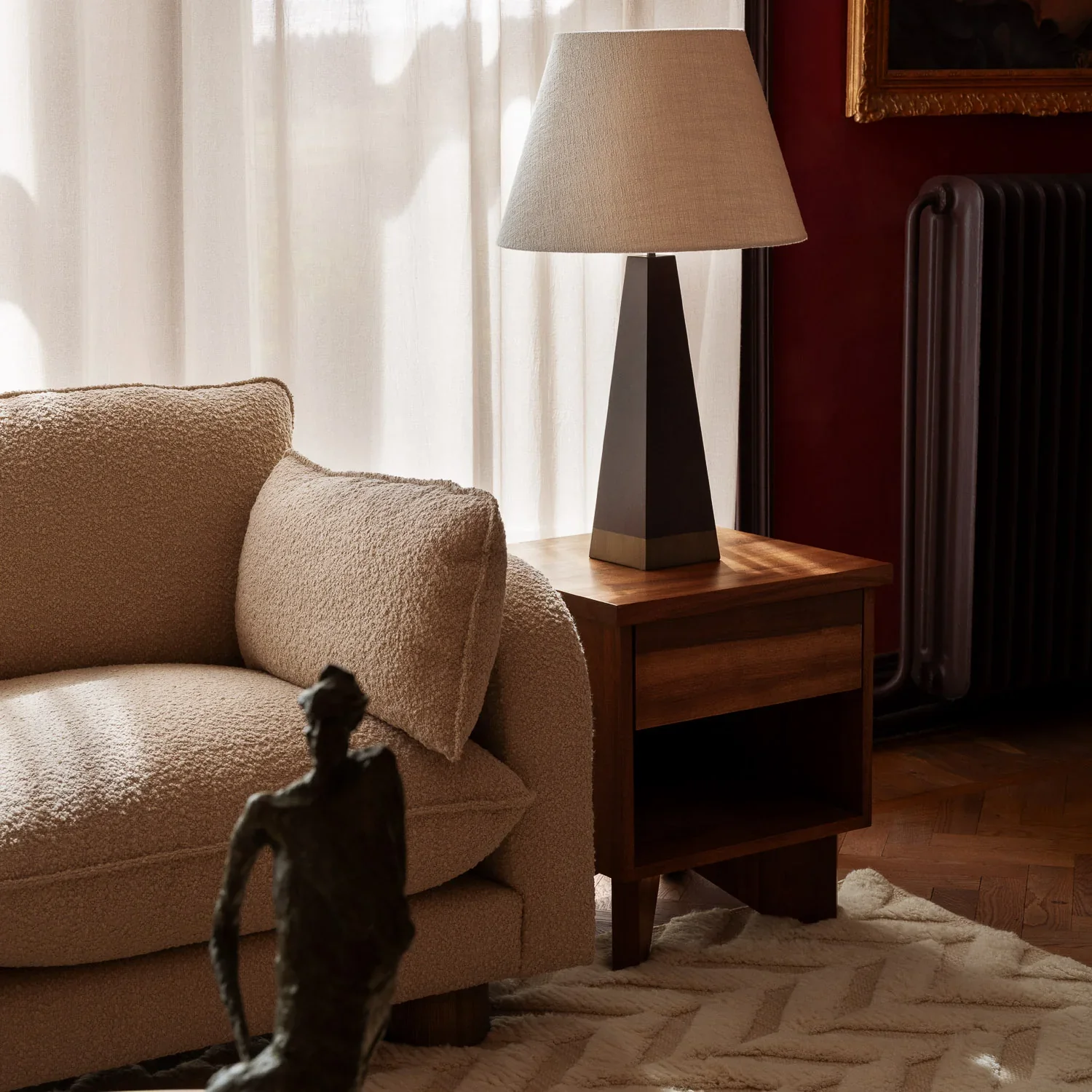 Szafka nocna V drewno orzechowe - Image 2