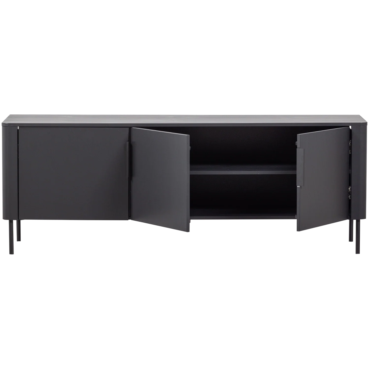 Szafka RTV GUNNAR czarny - Image 6