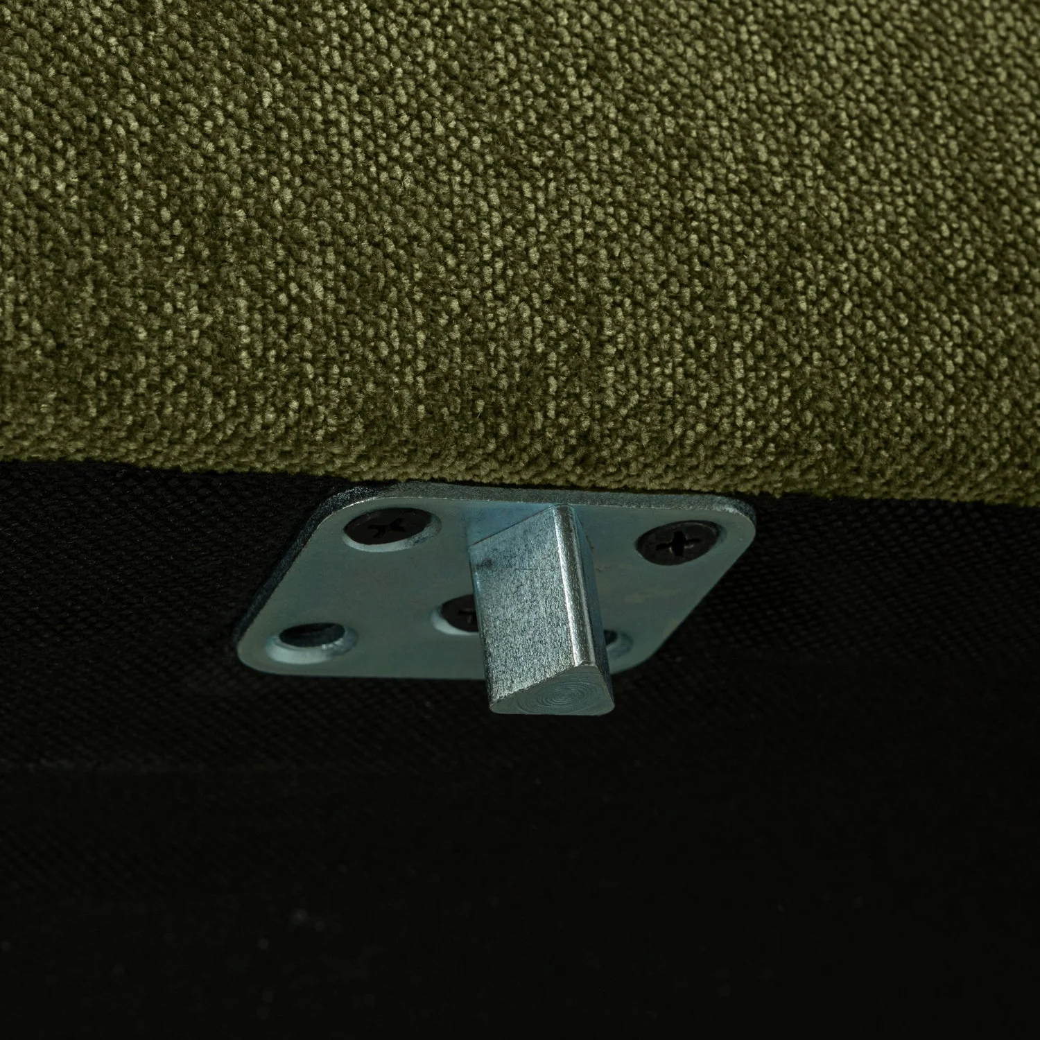 Szezlong prawostronny COUPLE ciemnozielony - Image 6