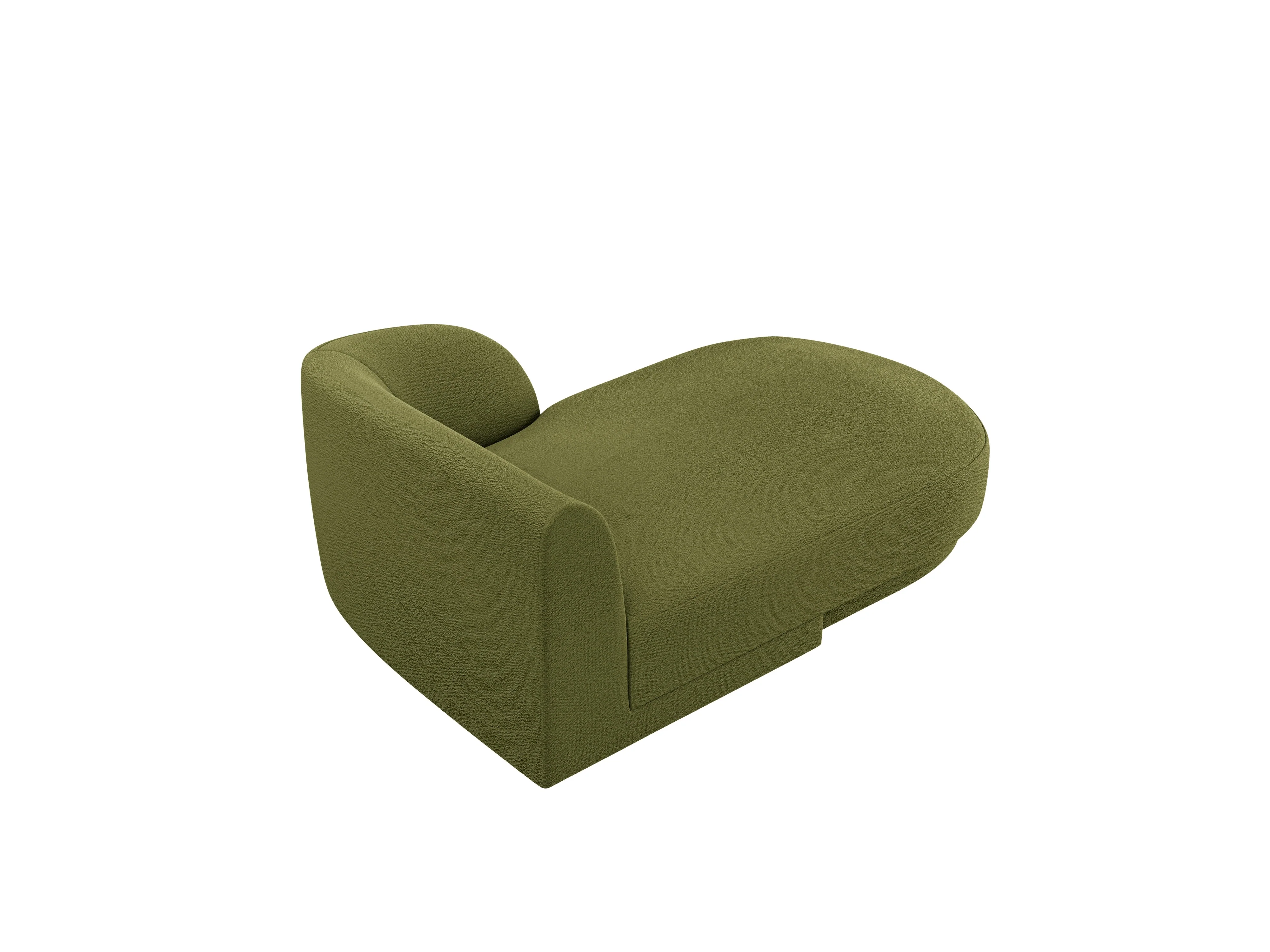 Szezlong prawostronny MILEY zielony boucle - Image 3
