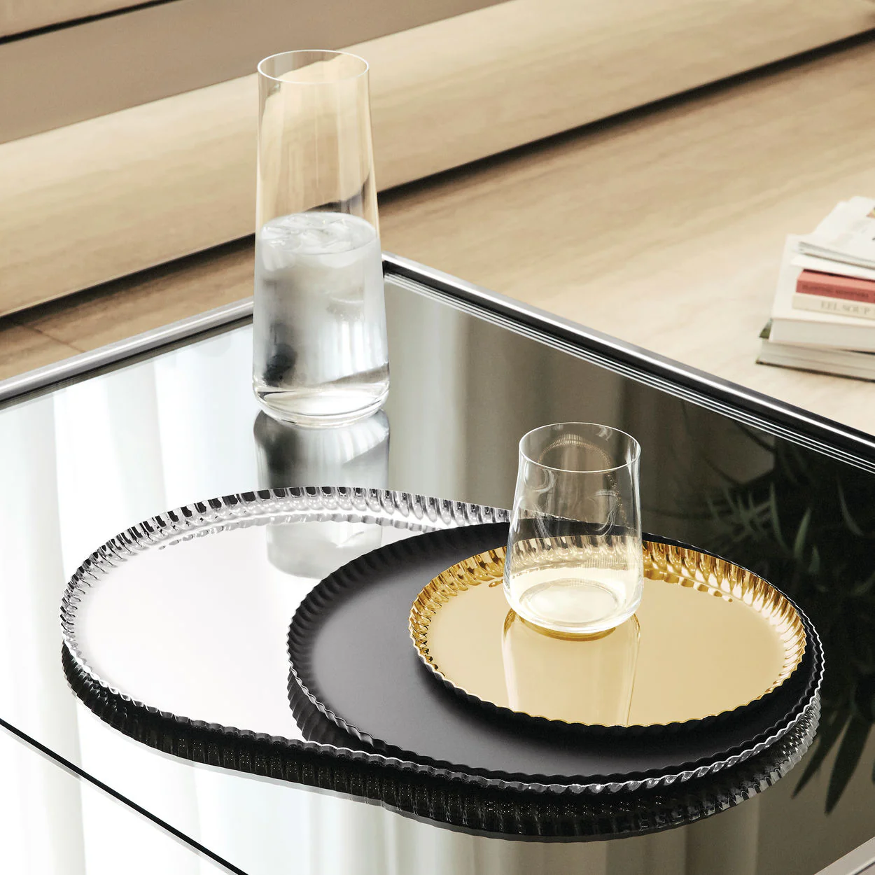Taca PLEATS czarna stal - Image 3