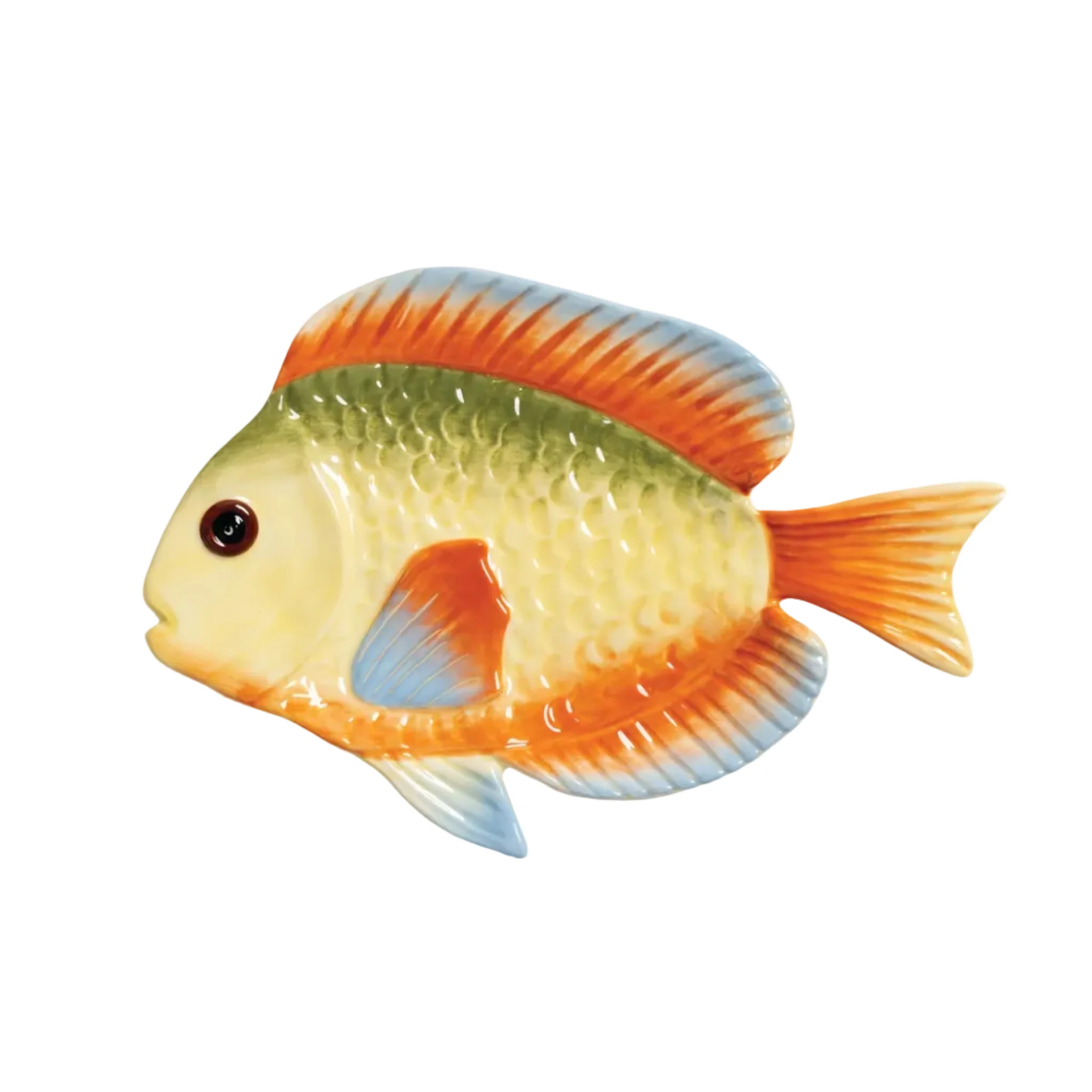 Talerz FISH RAINBOW kolorowy