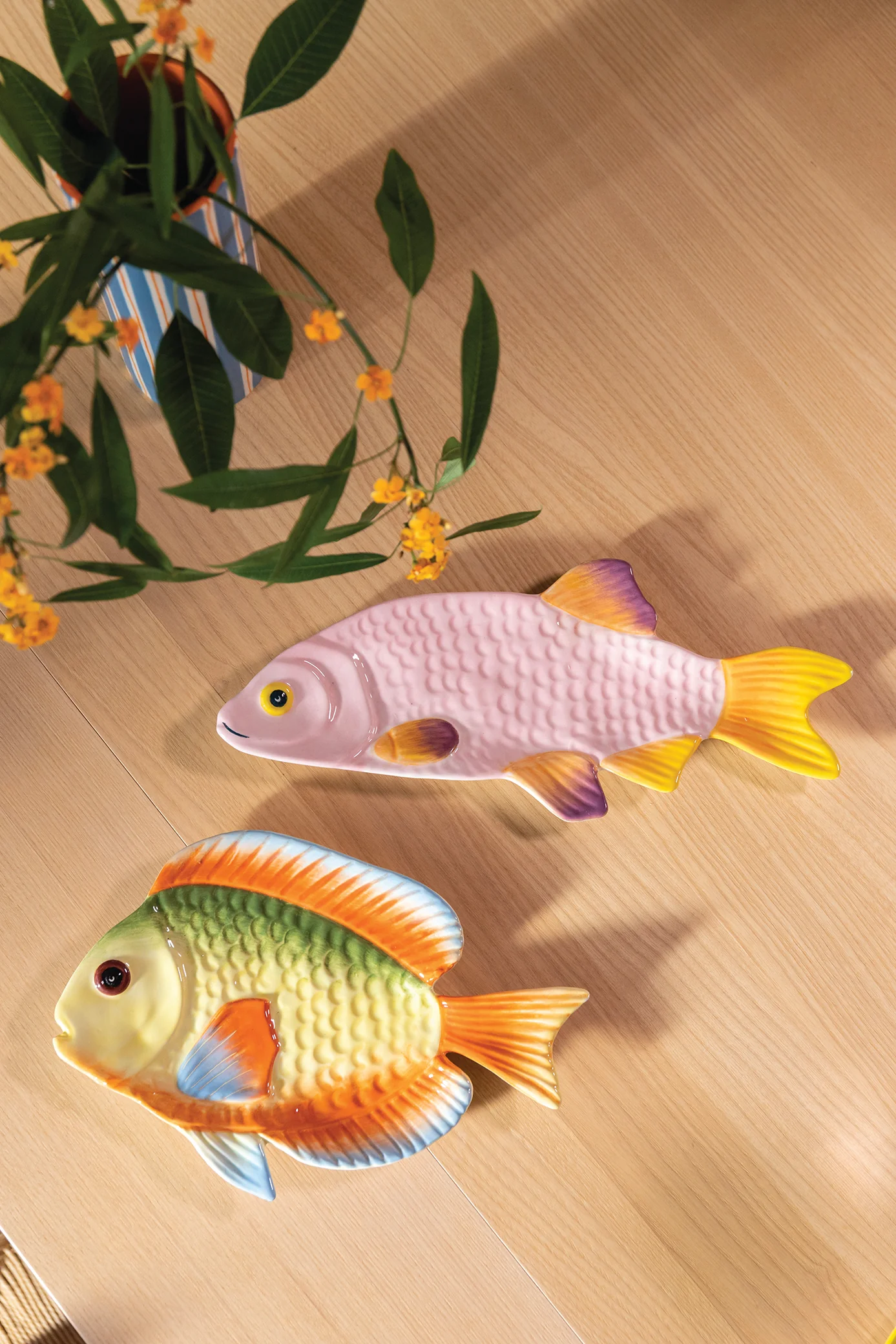 Talerz FISH RAINBOW kolorowy - Image 5