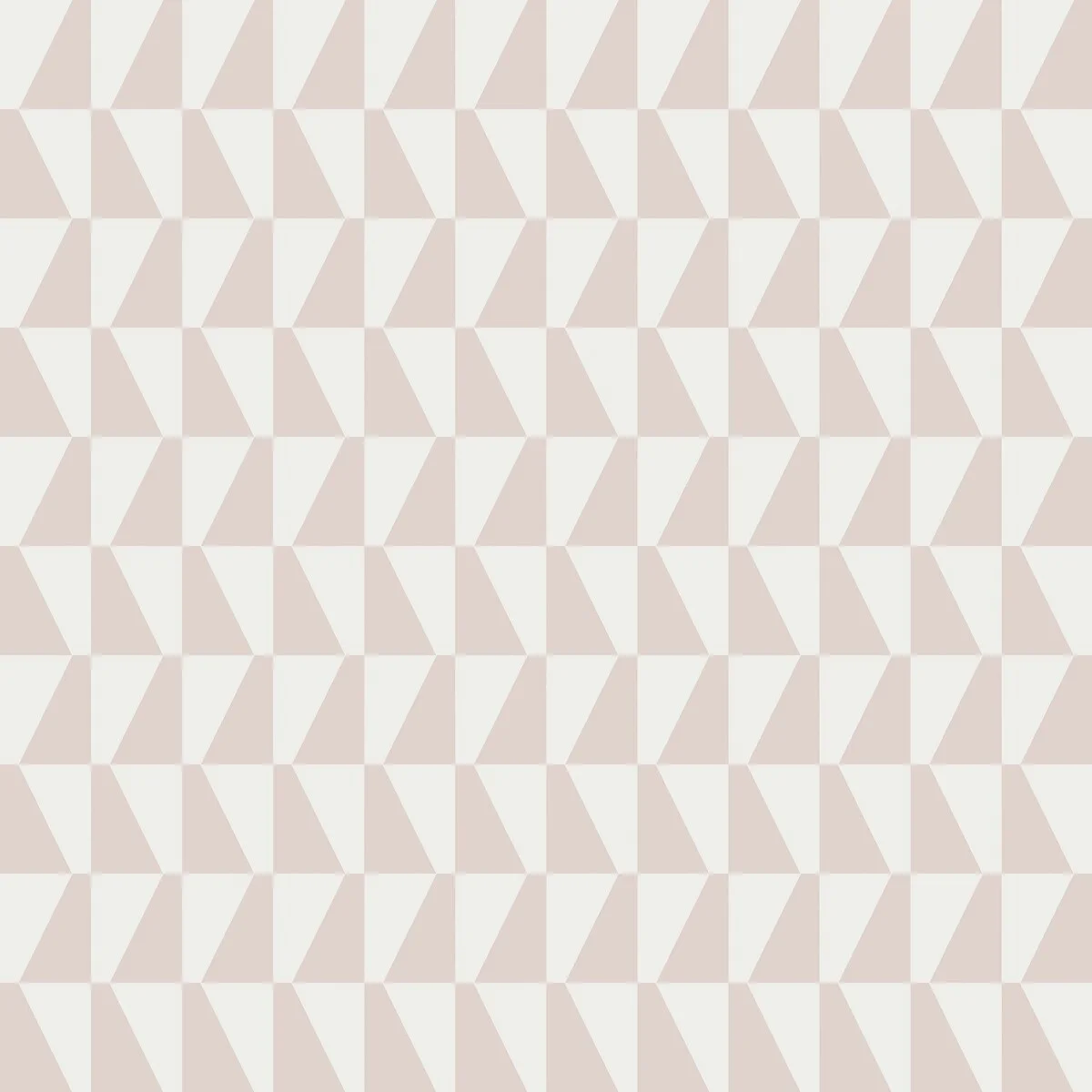 Tapeta flizelinowa papierowa z geometrycznym wzorem TRAPEZ różowy z białym