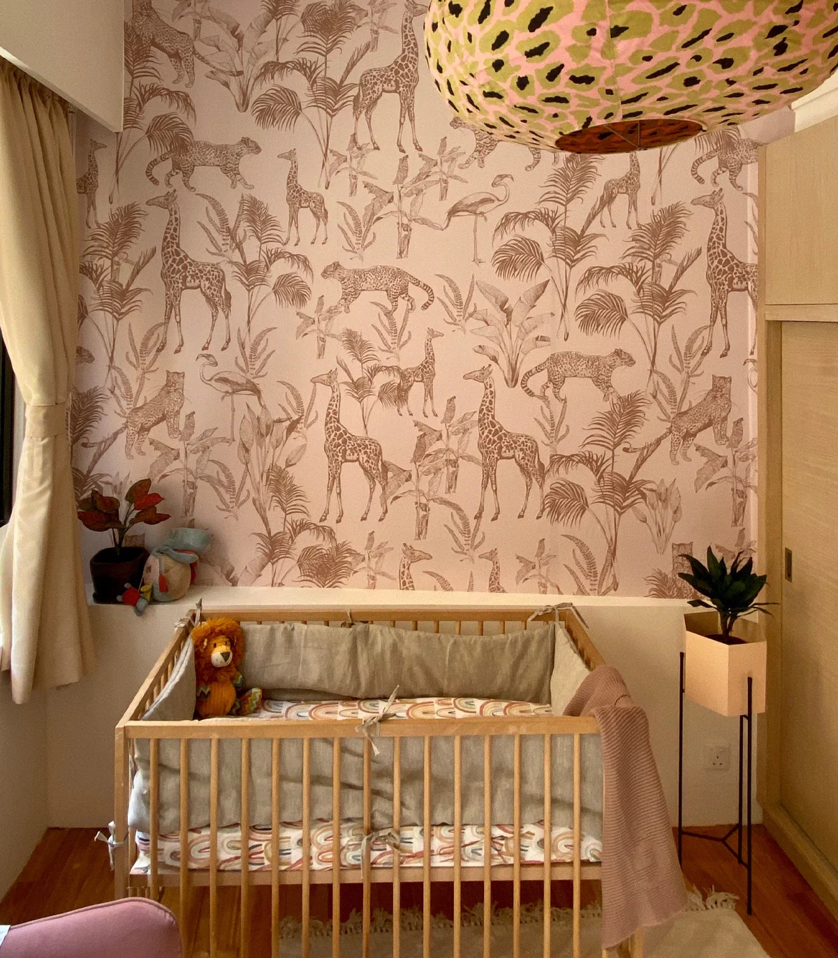 Tapeta z motywem zwierzęcym SAFARI BEIGE brązowy z beżowym - Image 4