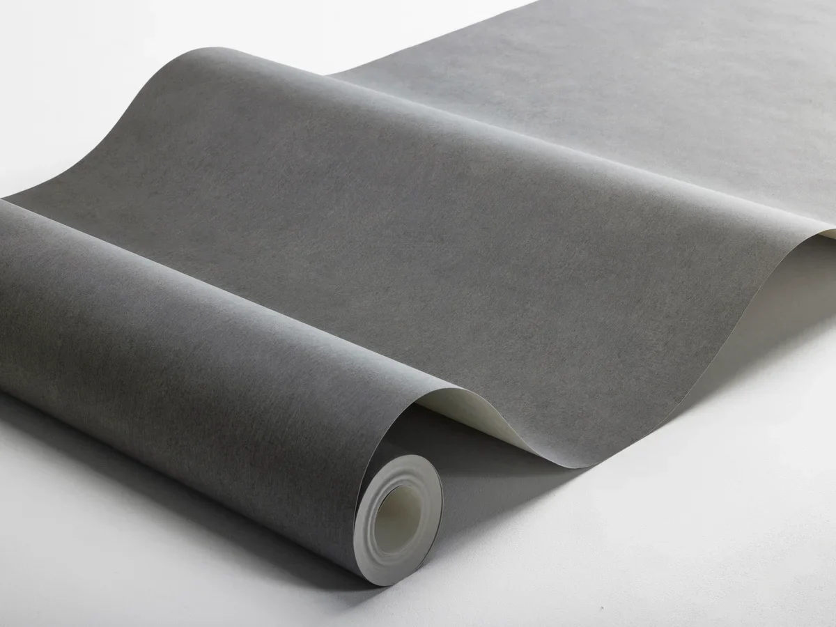 Tapeta imitująca płótno SHADES - ANTHRACITE antracytowy - Image 3