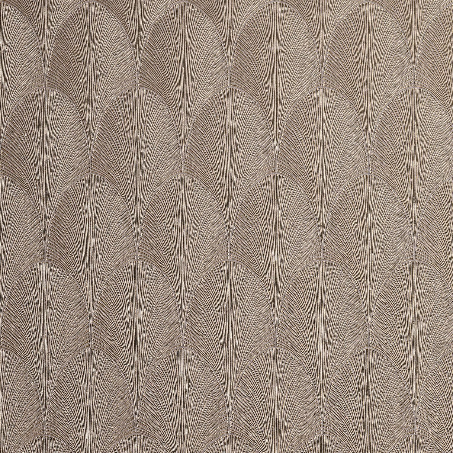 Tapeta metaliczna z abstrakcyjnym wzorem TOURMALINE - TAUPE taupe