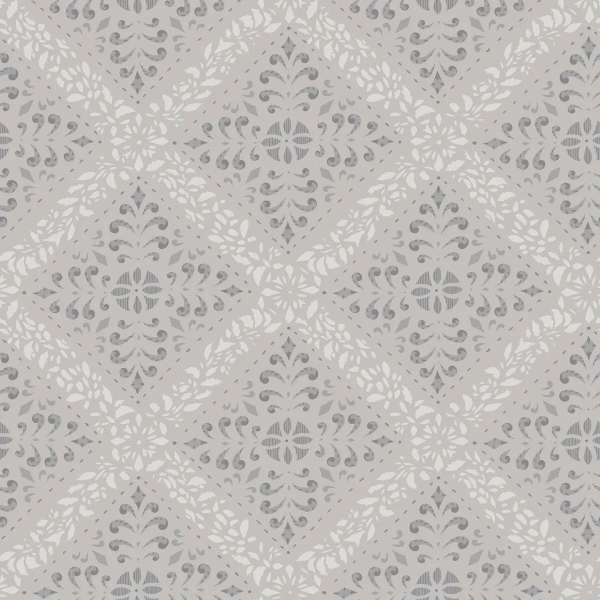 Tapeta flizelinowa papierowa z abstrakcyjnym wzorem NYBORG szary