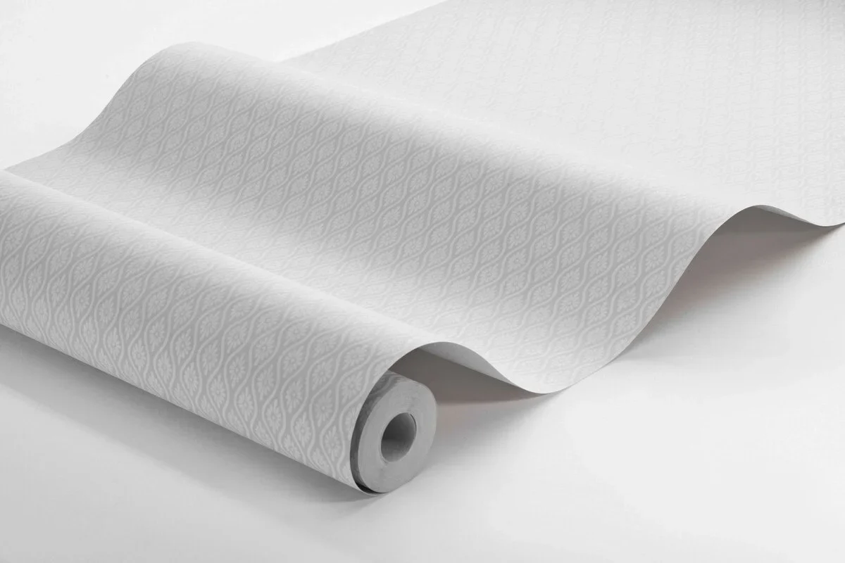 Tapeta flizelinowa papierowa z roślinnym wzorem MOA szary - Image 3
