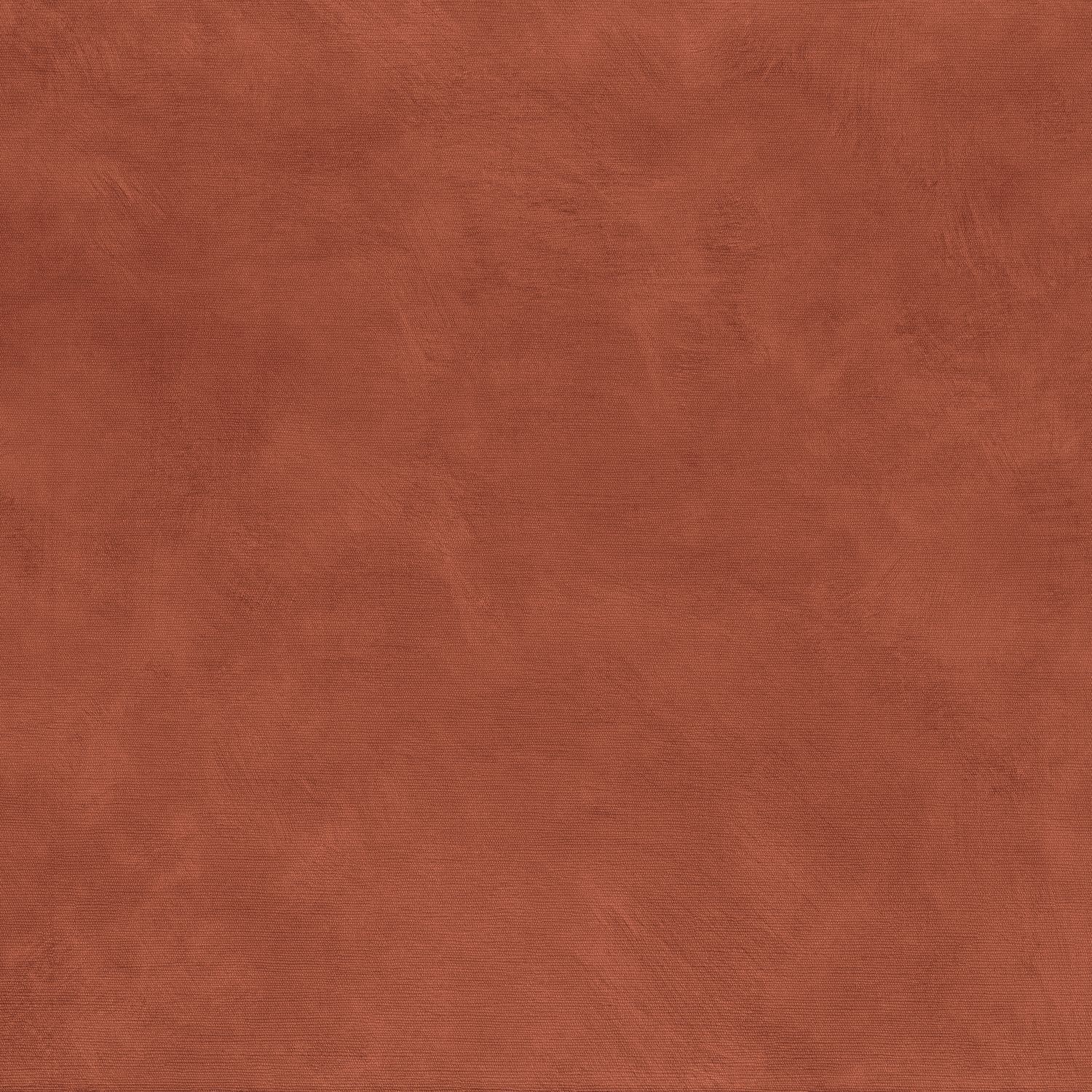 Tapeta strukturalna imitująca płótno ARGILE - TERRACOTTA ciemny pomarańczowy
