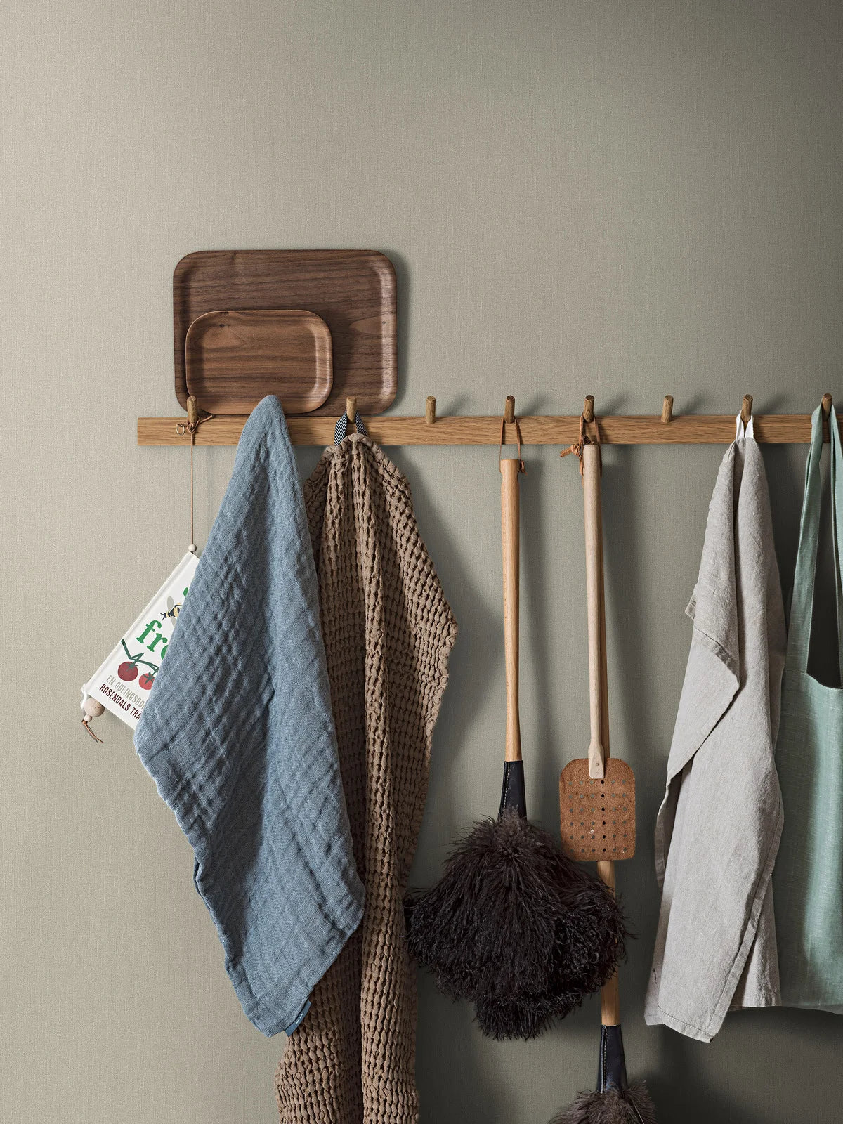Tapeta strukturalna imitująca len LINEN - SCANDINAVIAN BEIGE jasnobeżowy - Image 5