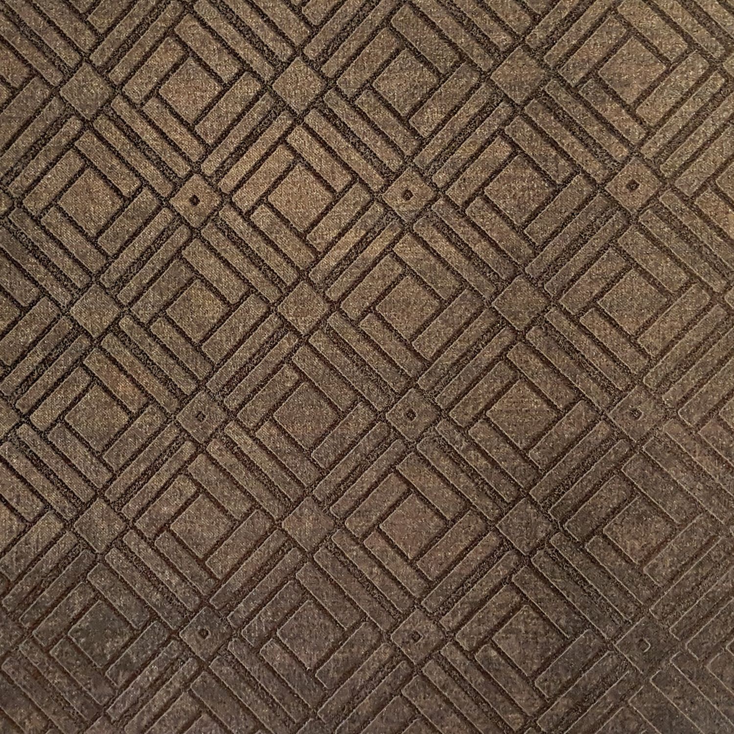 Tapeta metaliczna z geometrycznym wzorem KHEOPS - TAUPE taupe