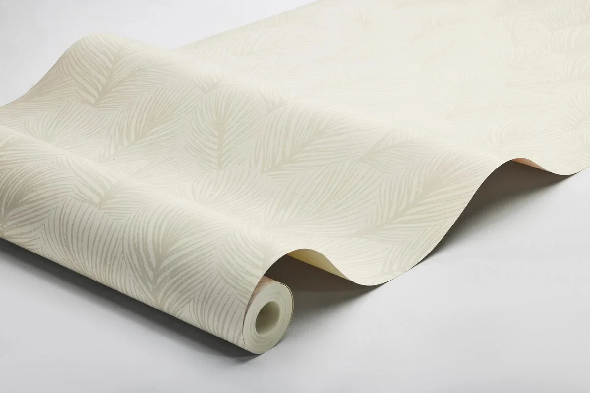 Tapeta z motywem roślinnym w sosny PINE TREE beżowy - Image 3