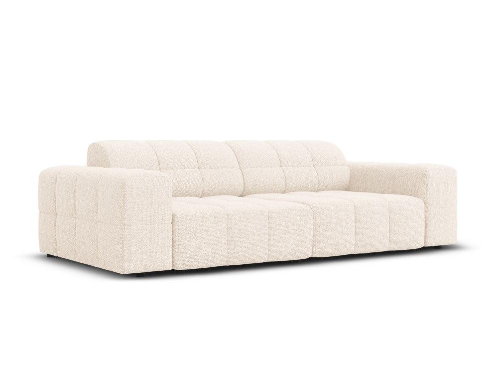 Sofa 3-osobowa CHICAGO jasnobeżowy szenil - Image 7